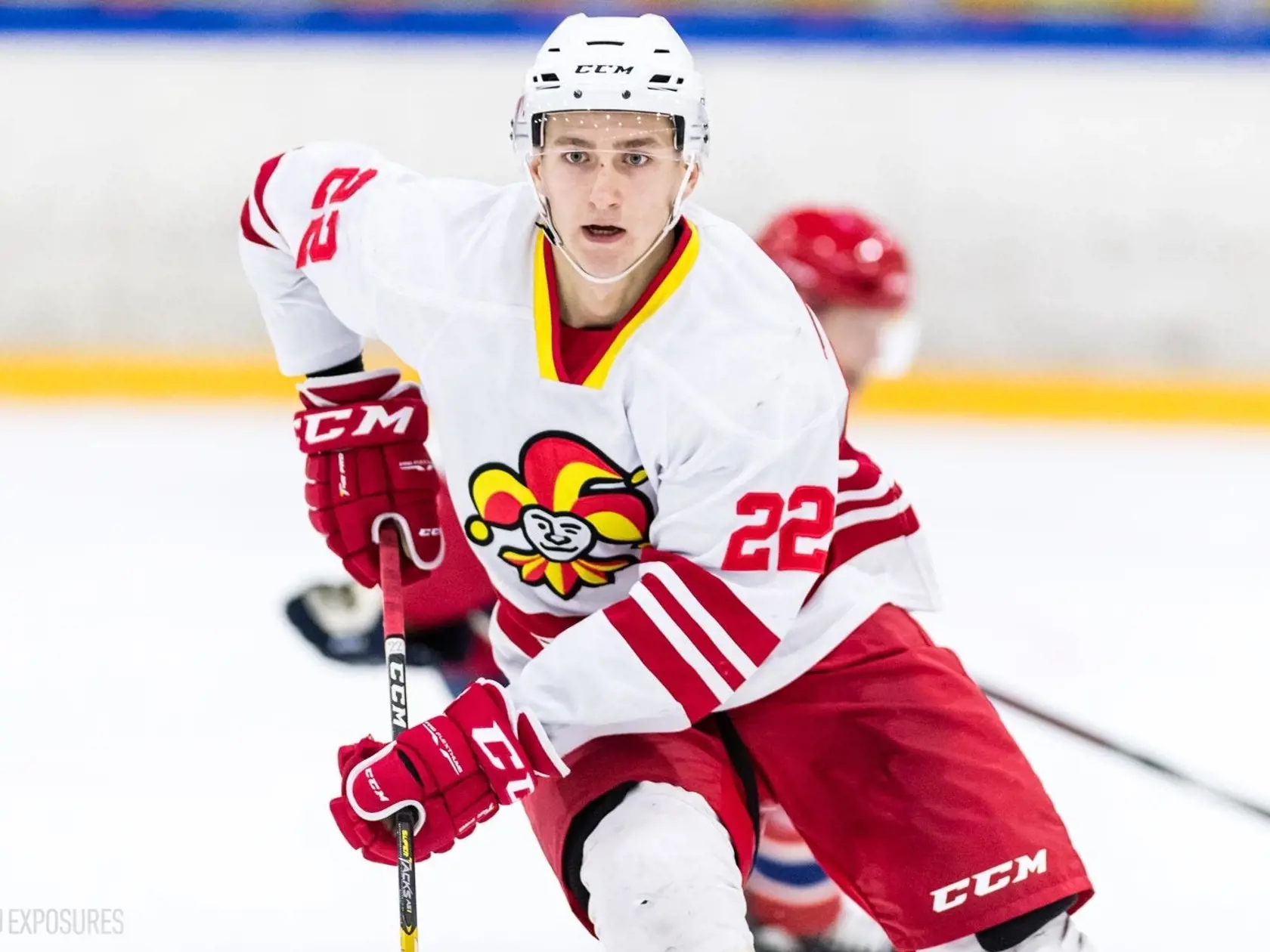Pavol Regenda v drese fínskeho profesionálneho hokejového tímu  HK Jokerit Helsinky. Archívne foto 2020.