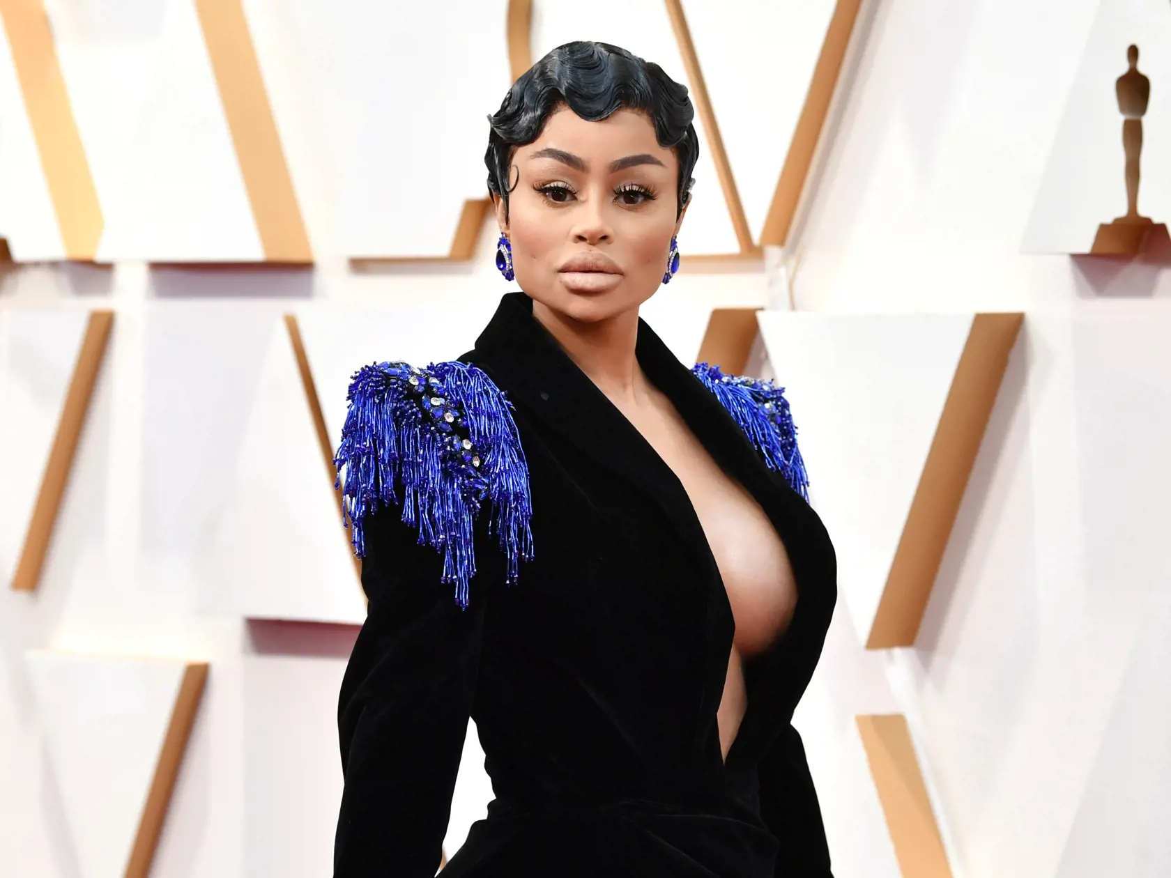 Americká modelka Blac Chyna.