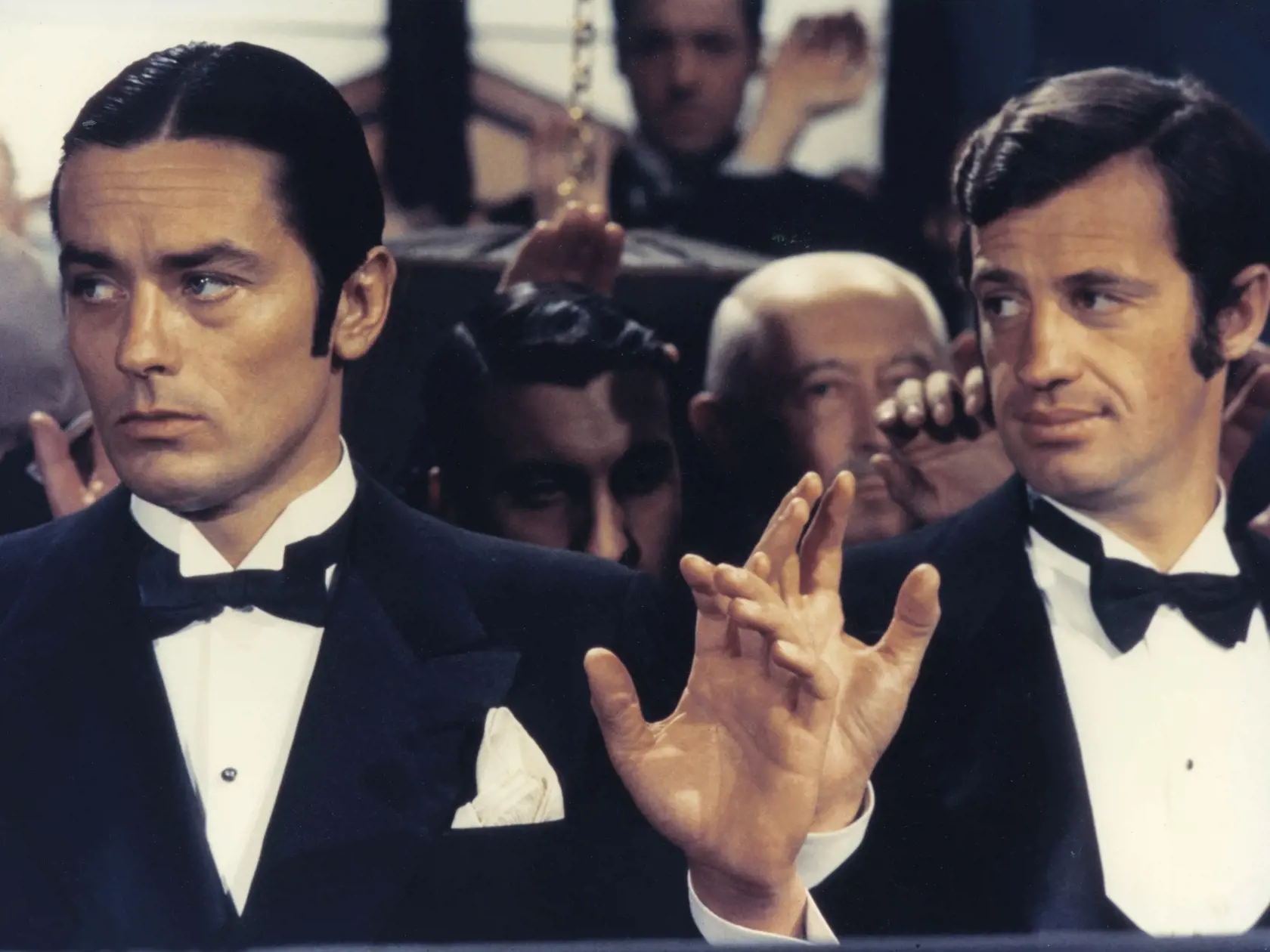 S Belmondom vo filme Borsalino.