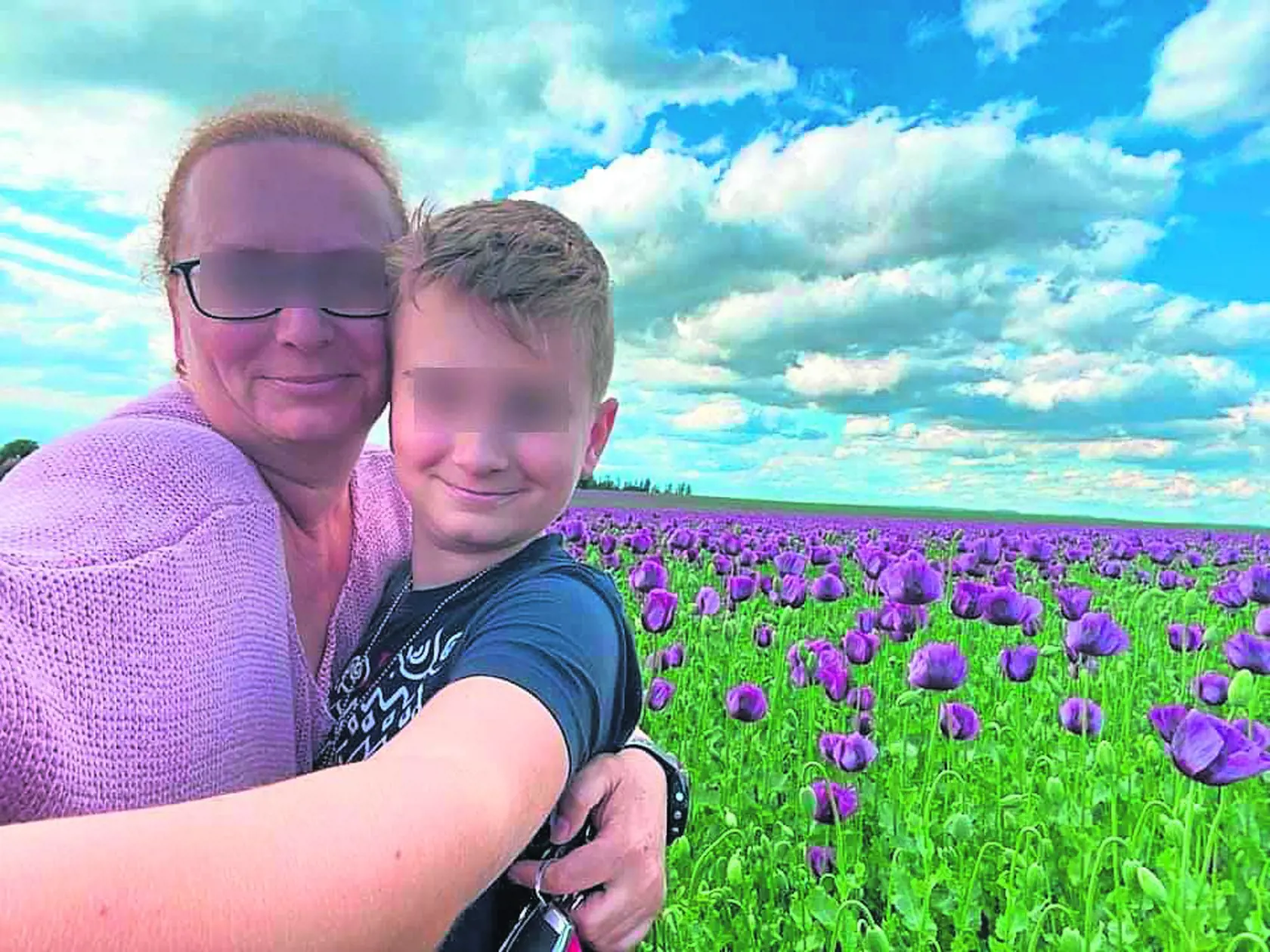 Eva (52) je aj so synom Andrejom v bezpečí.