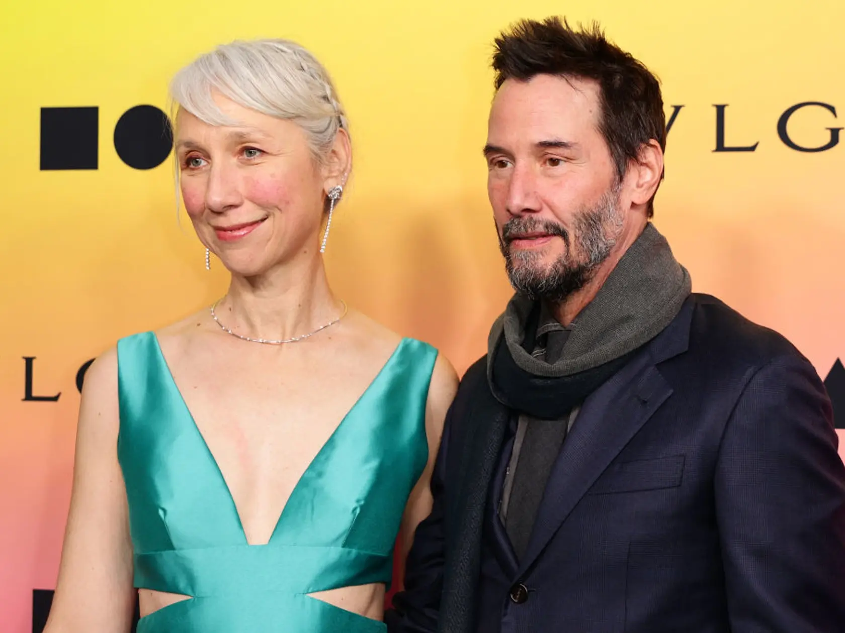 Keanu Reeves a Alexandra Grant sú zamilovní.