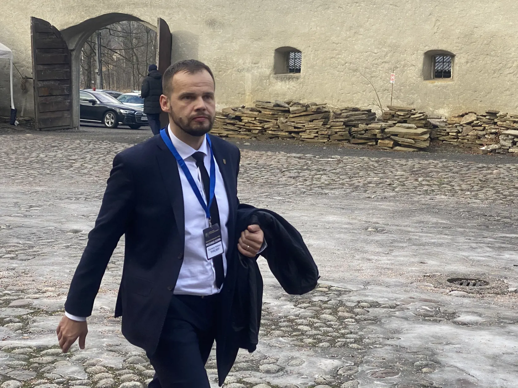 Zasadnutie vlády SR v Červenom Kláštore - primátor Starej Ľubovne Ľuboš Tomko.