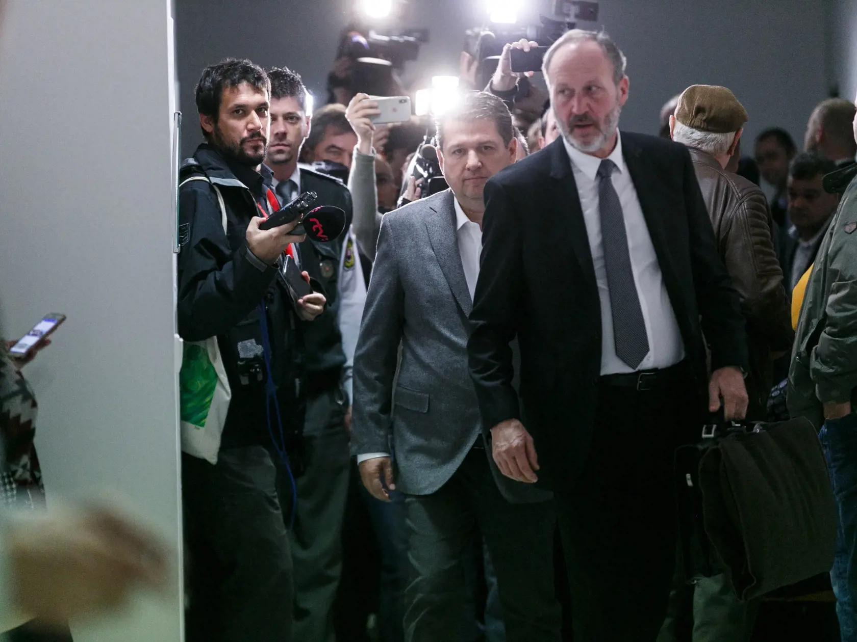 Na snímke Ladislav Bašternák na súde vo veci  neodvedenia dane a poistného.