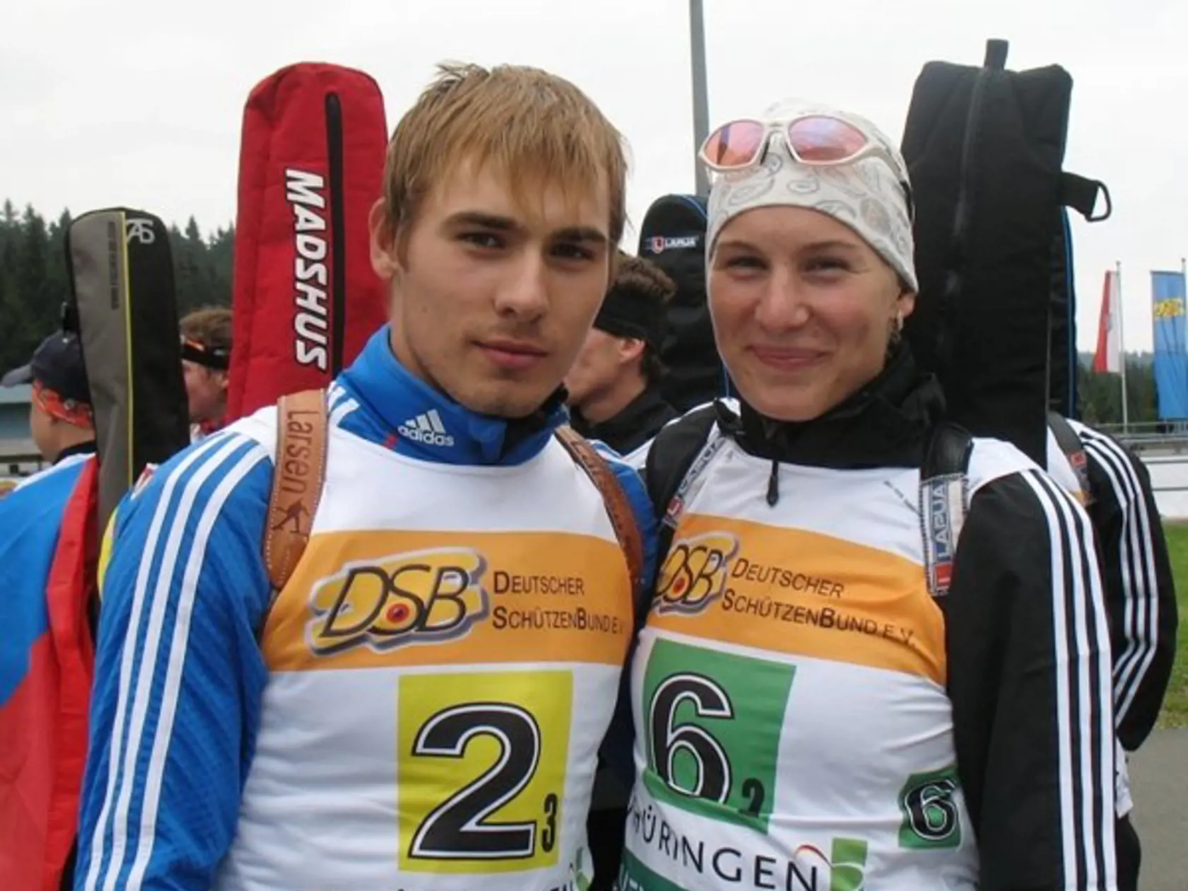Aj Nastin brat Anton Šipulin je známy biatlonista.