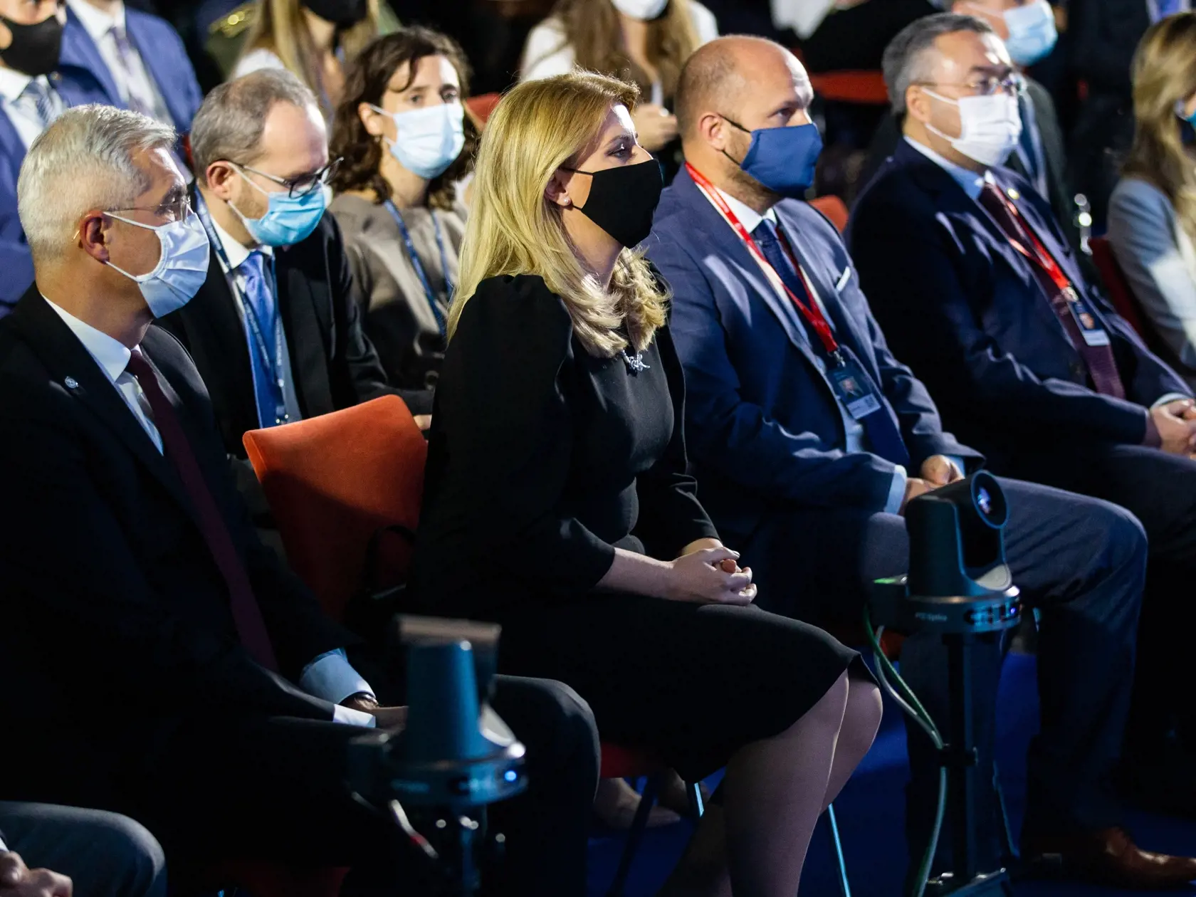 Bezpečnostná konferencia "GLOBSEC 2020" v Bratislave. Na snímke Zuzana Čaputová.