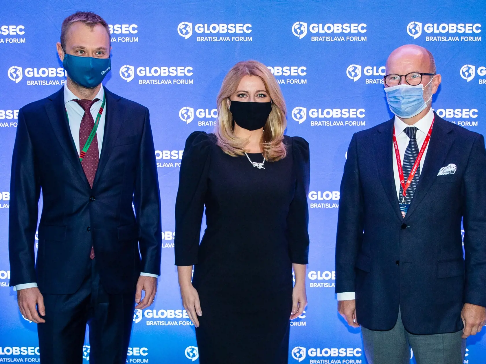 Bezpečnostná konferencia "GLOBSEC 2020" v Bratislave. Na snímke Zuzana Čaputová.