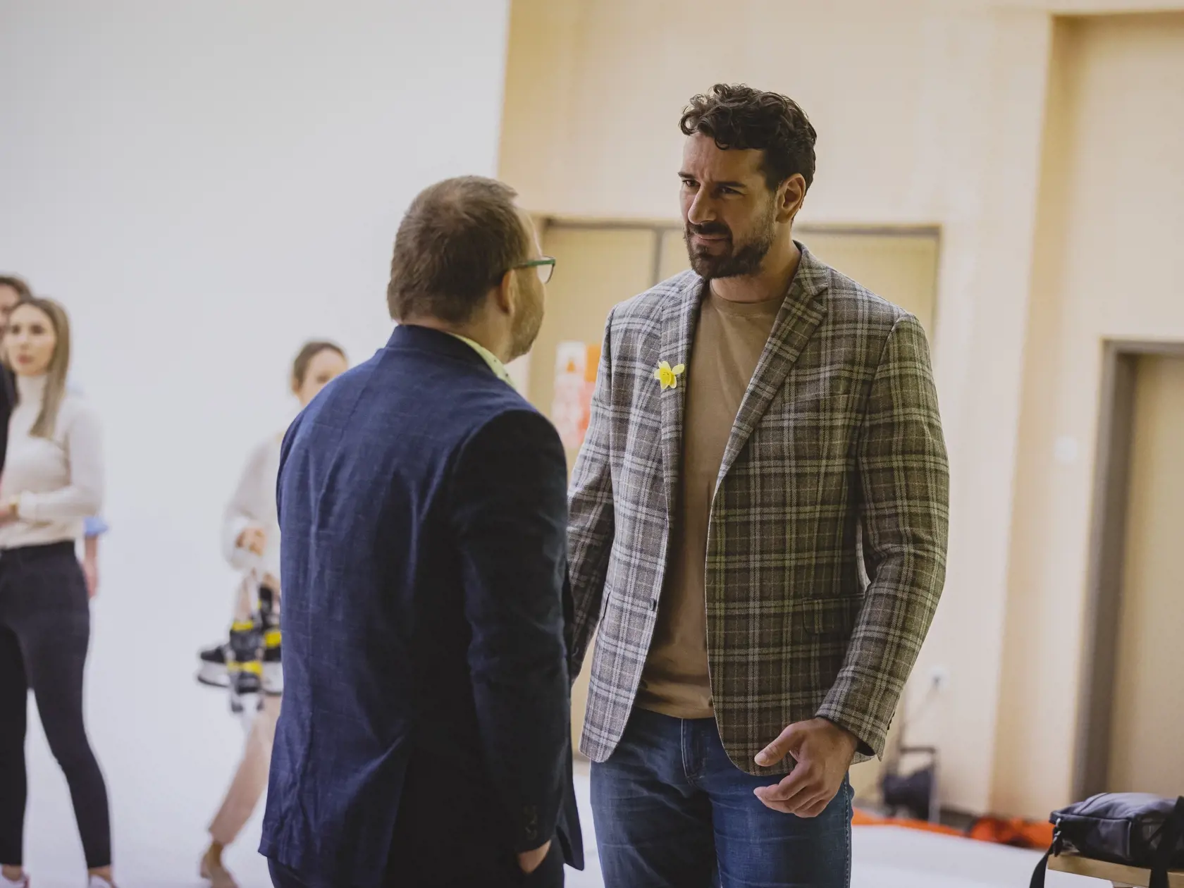 Boris Valábik a Pavol Gašpar.