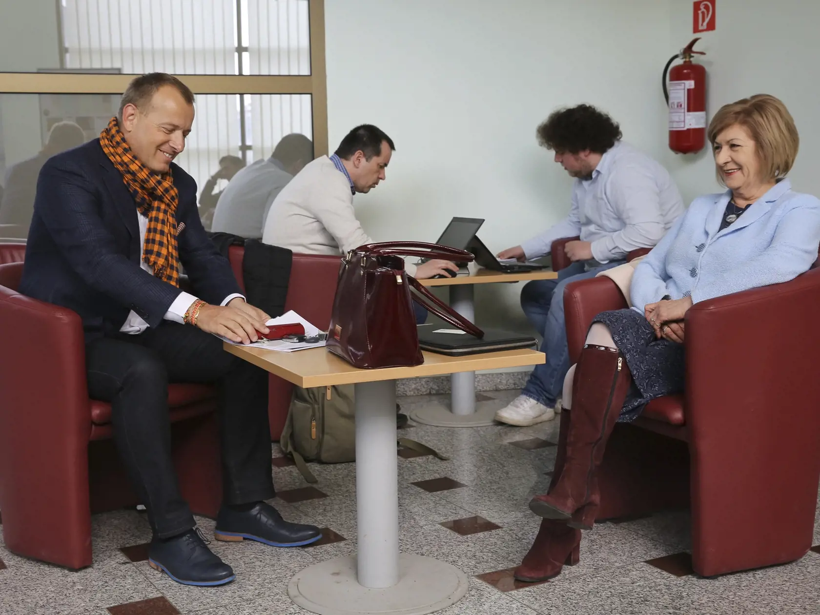 Politik Boris Kollár na fotografii s bývalou prokurátorkou Evou Mišíkovou