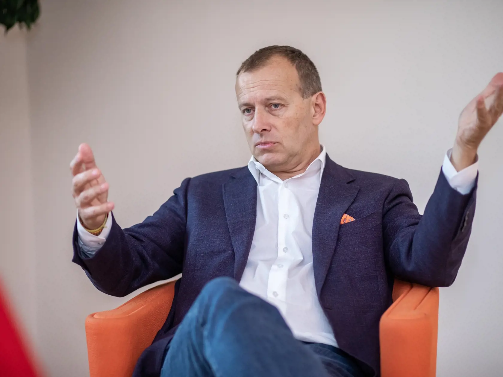 Na fotke je Boris Kollár, podnikateľ a politik. Zakladatel politickej strany: SME RODINA. 