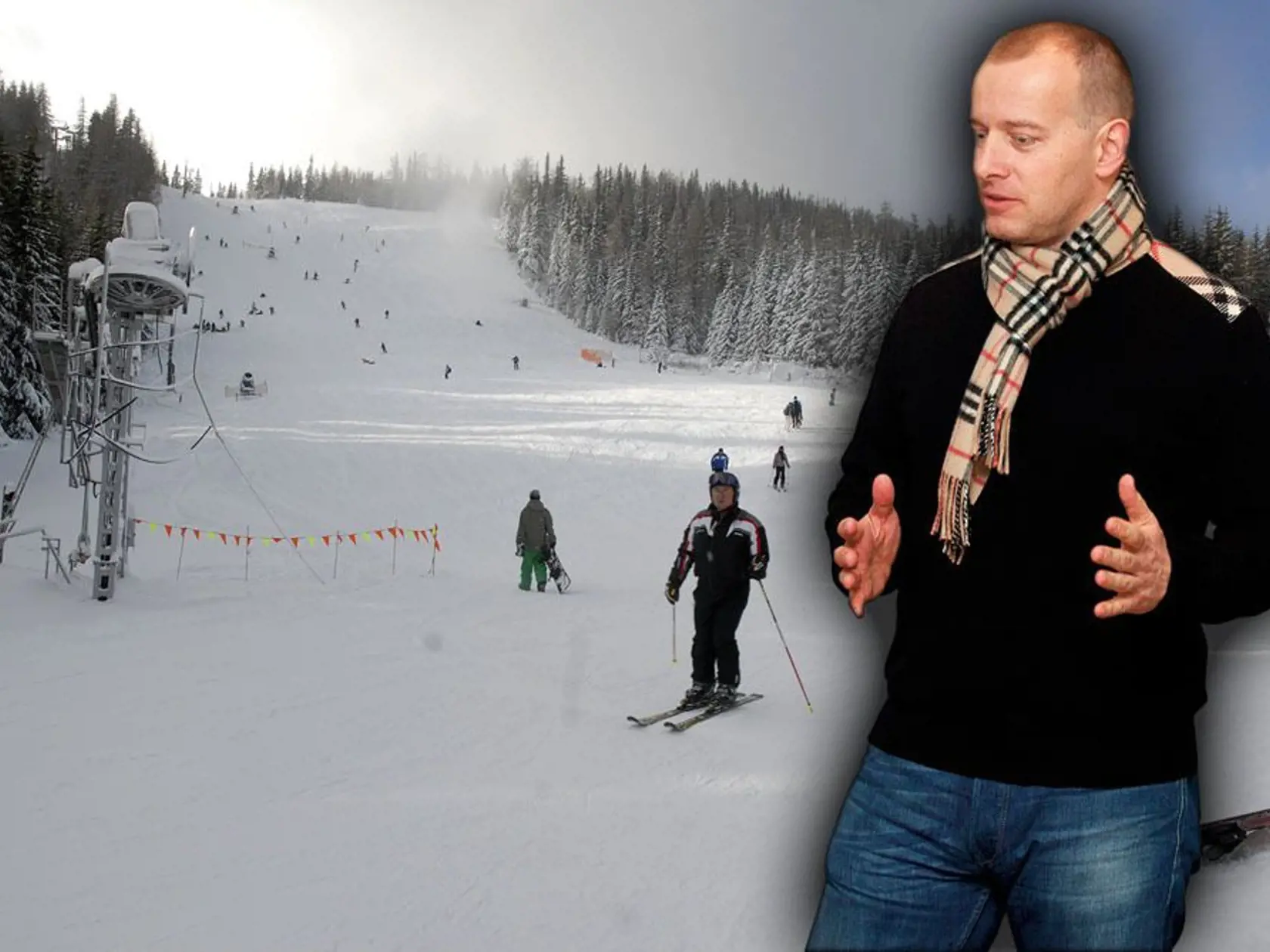 Boris Kollár si za eurofondy vybudoval lyžiarske stredisko.