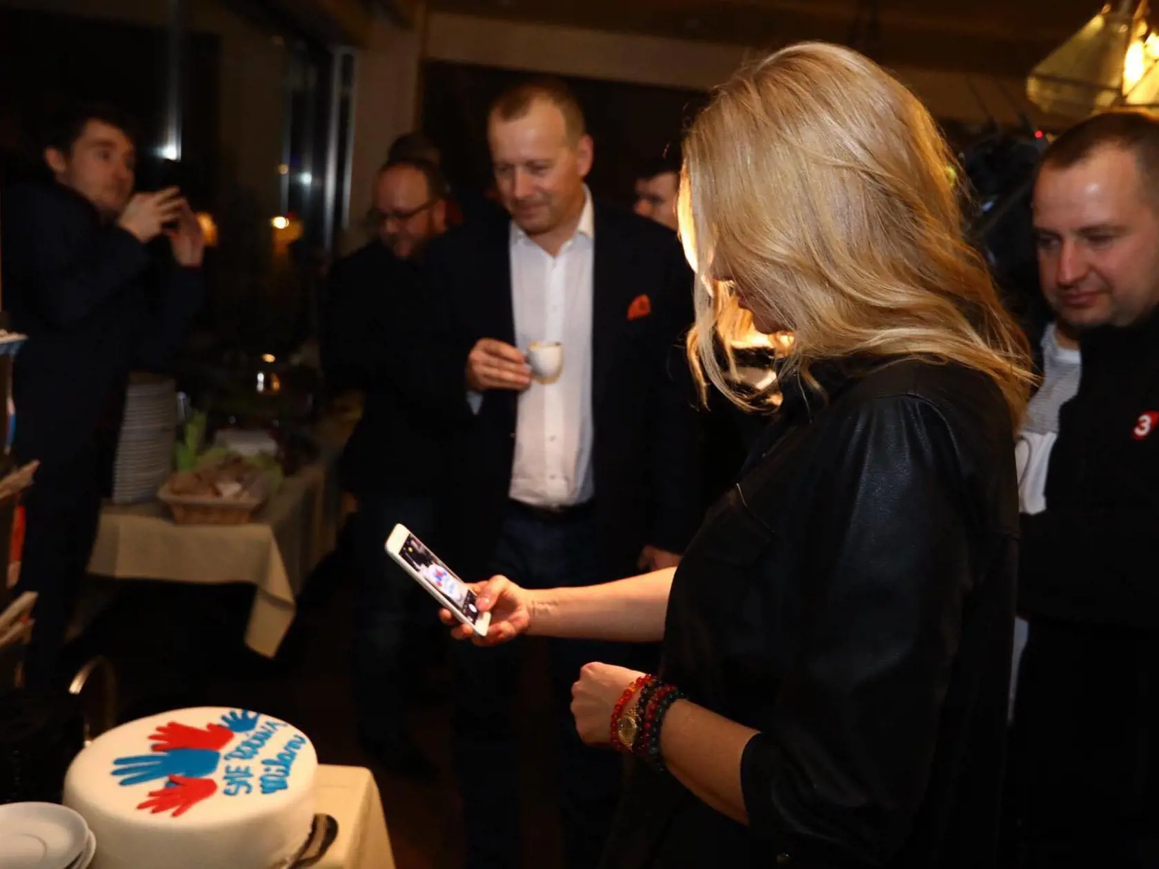 Volebný štáb Milana Krajniaka.
