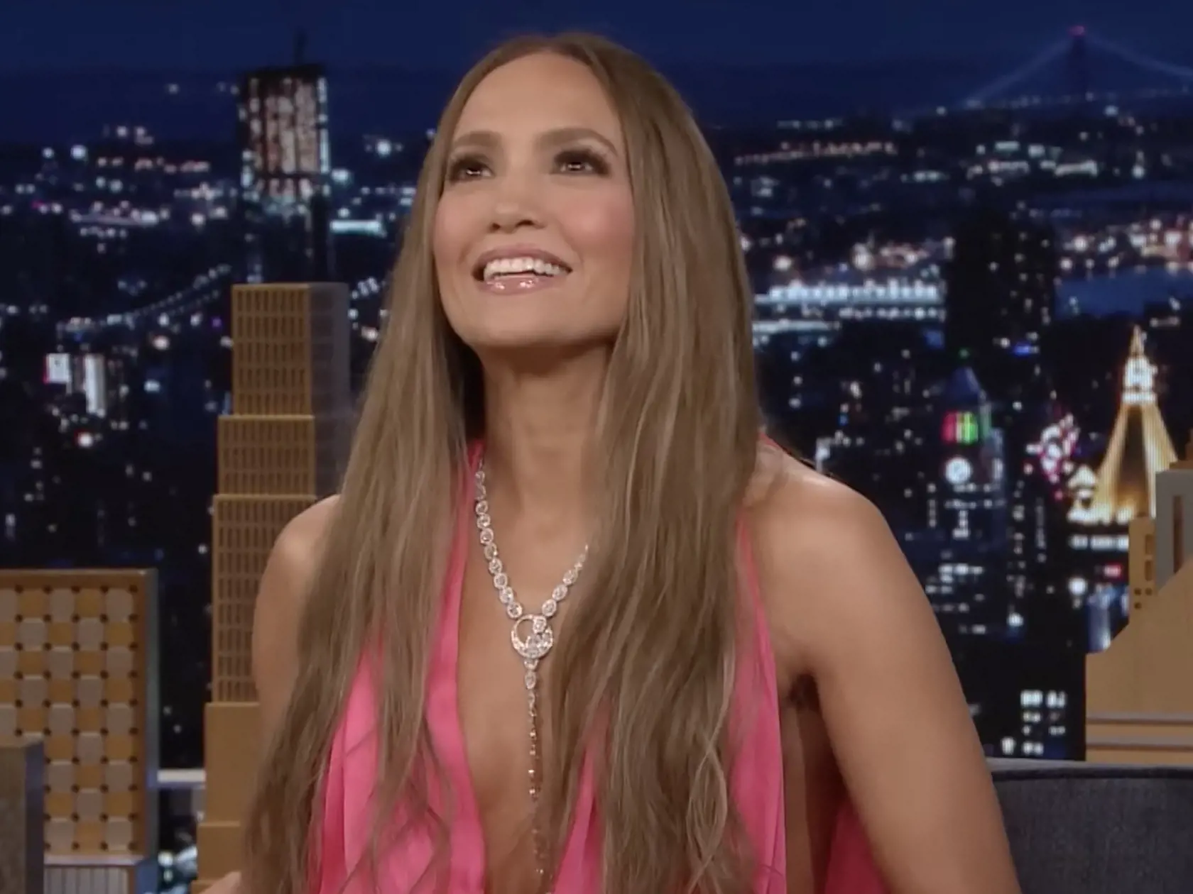 Speváčka Jennifer Lopez. 