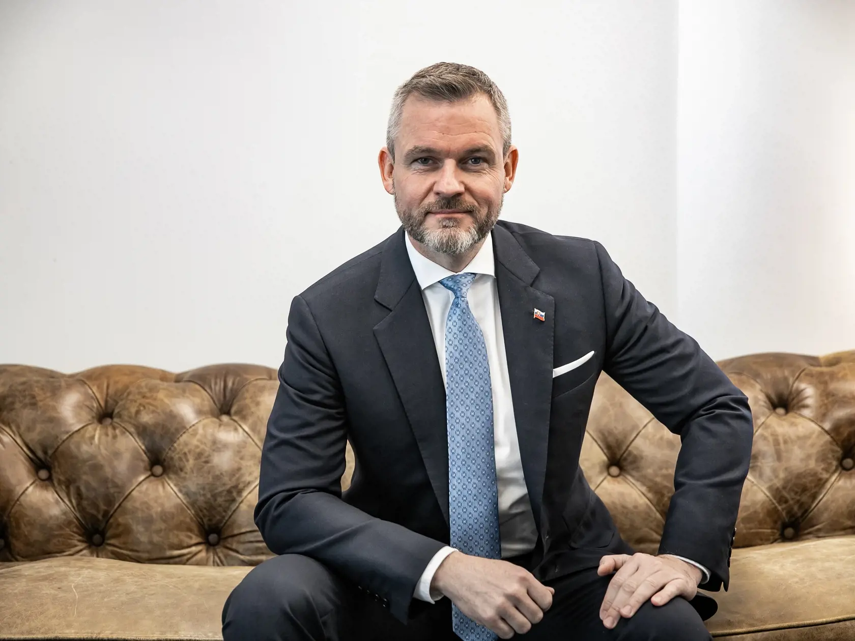 Diskusná relácia "Karty na stôl", ktorej hosťom bol Peter Pellegrini.