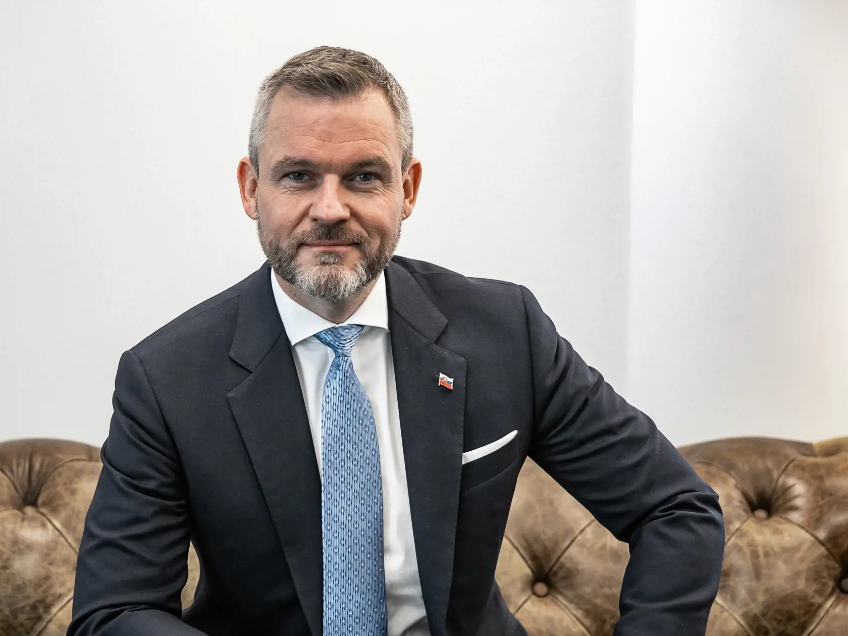 Diskusná relácia "Karty na stôl", ktorej hosťom bol Peter Pellegrini.
