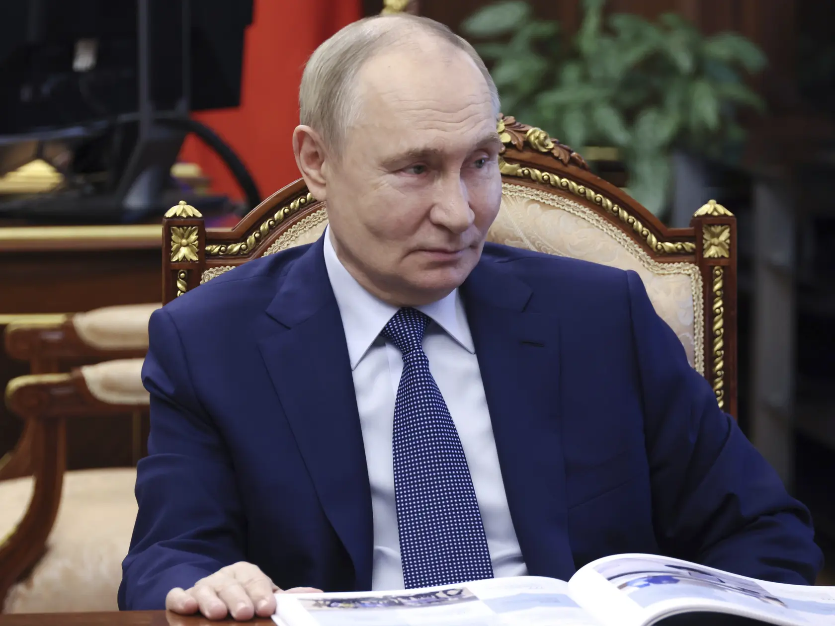 Ruský prezident Vladimir Putin.