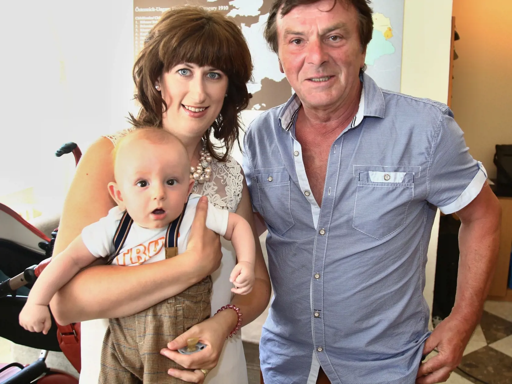 Monik Trávníčková, Pavel Trávníček, syn Maximilián