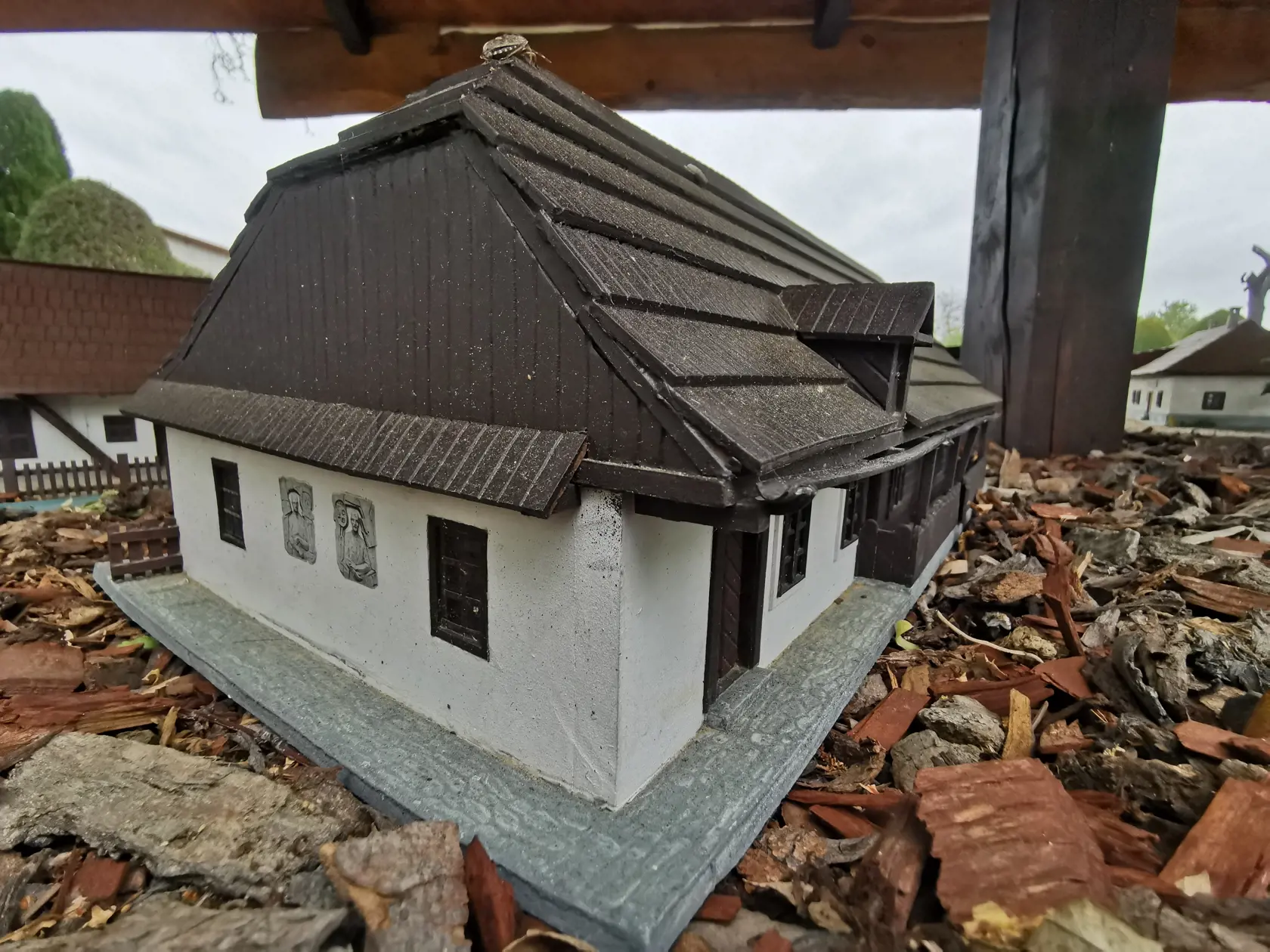 V parku miniatúr nechýbajú rodné domy slovenských dejateľov.