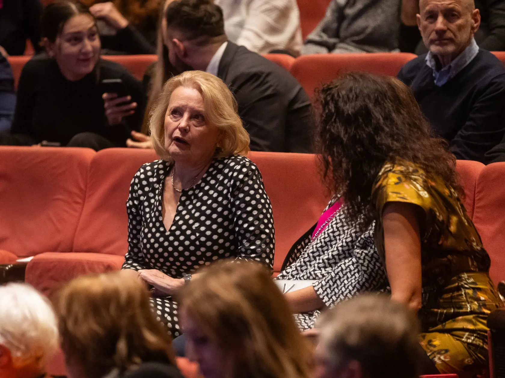 Slávnostná premiéra filmu Emília. Na snímke Magda Vášáryová.