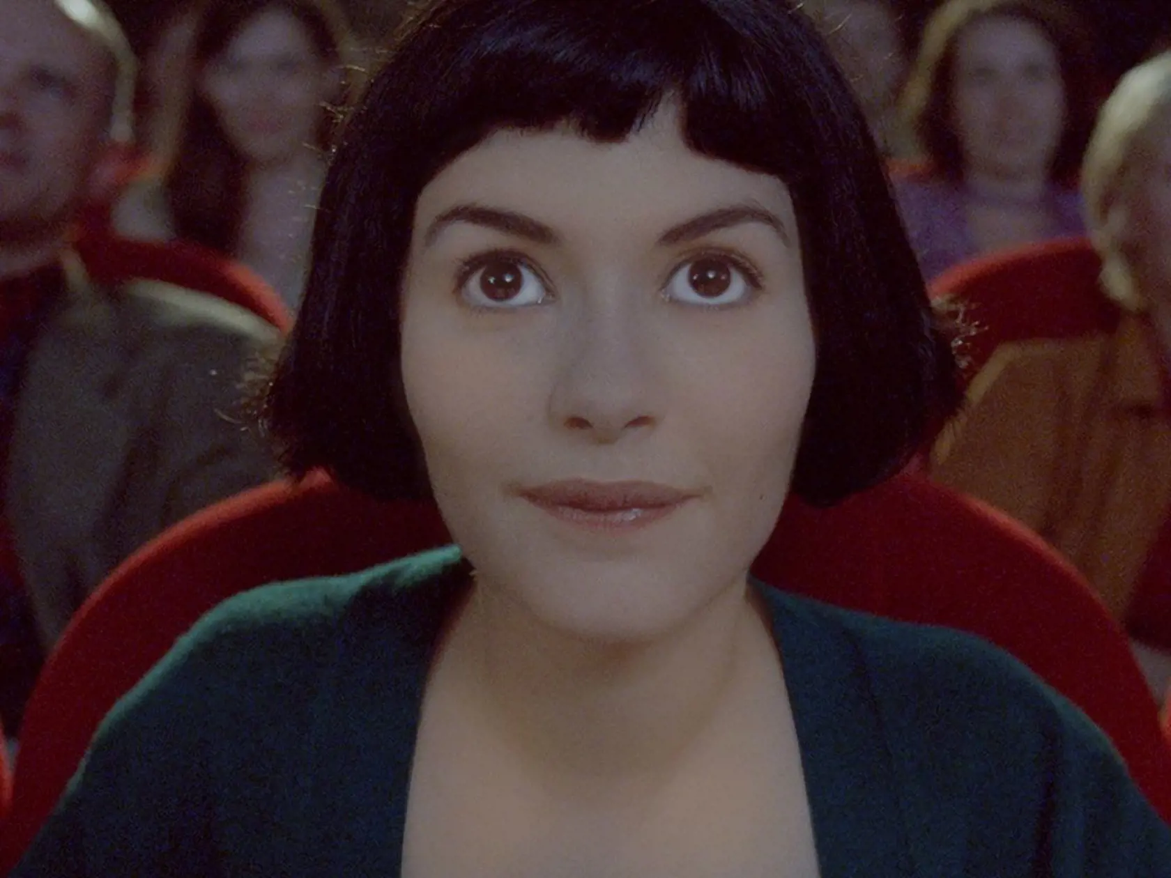 Audrey Tautou ako Amélie Poulain vo filme Amélia z Montmartru