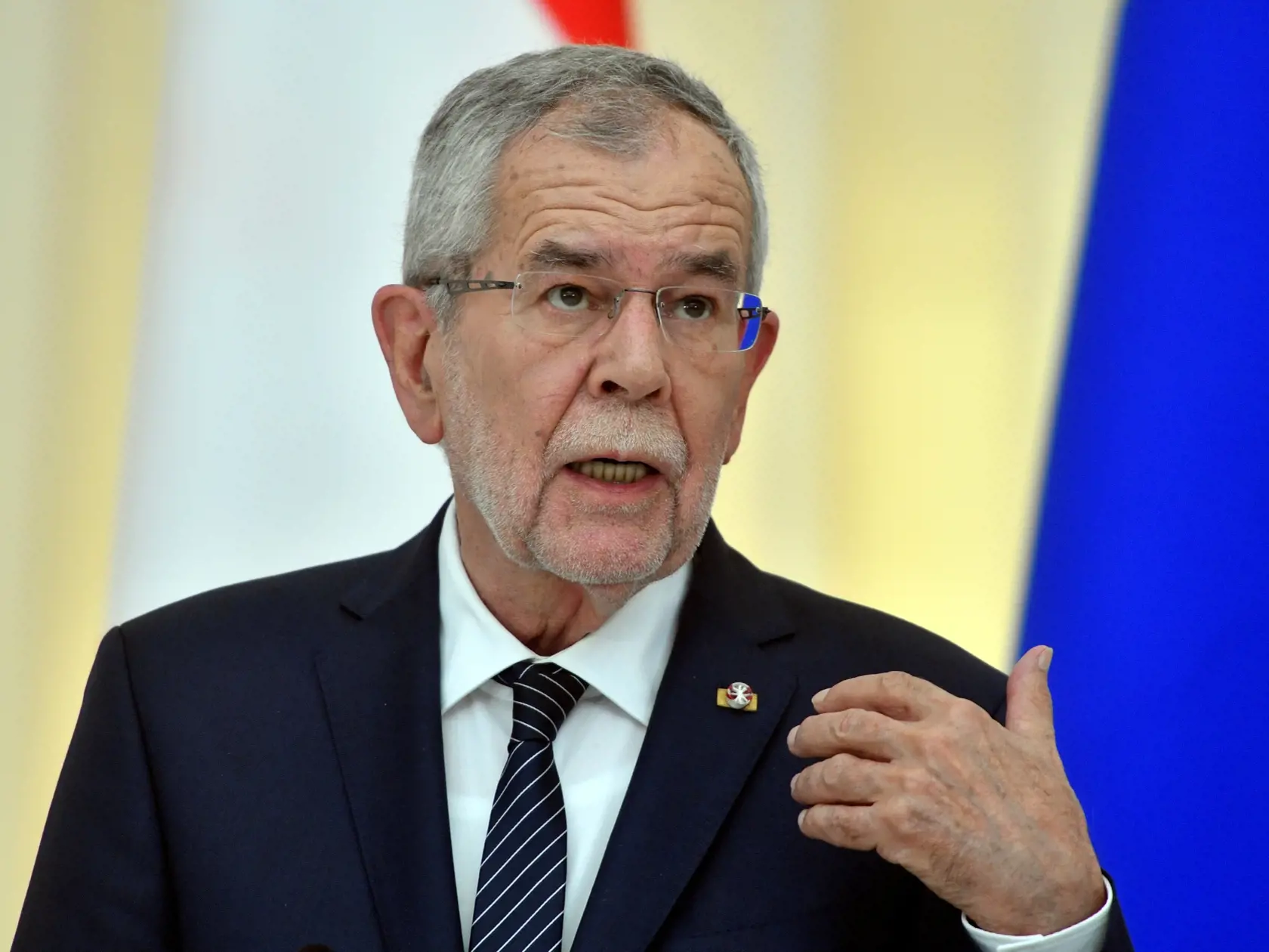Rakúsky prezident Van der Bellen.