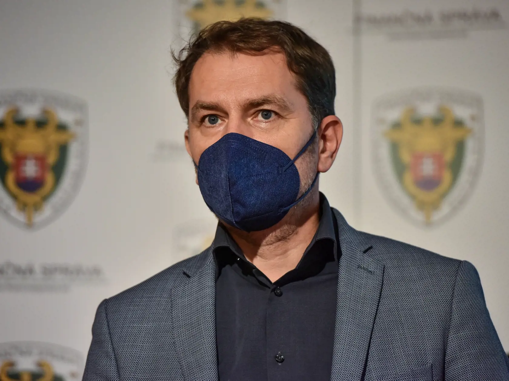 Na snímke minister financií SR Igor Matovič (OĽANO) počas tlačovej konferencie na tému Rok zmien na finančnej správe 1. decembra 2021 v Bratislave.