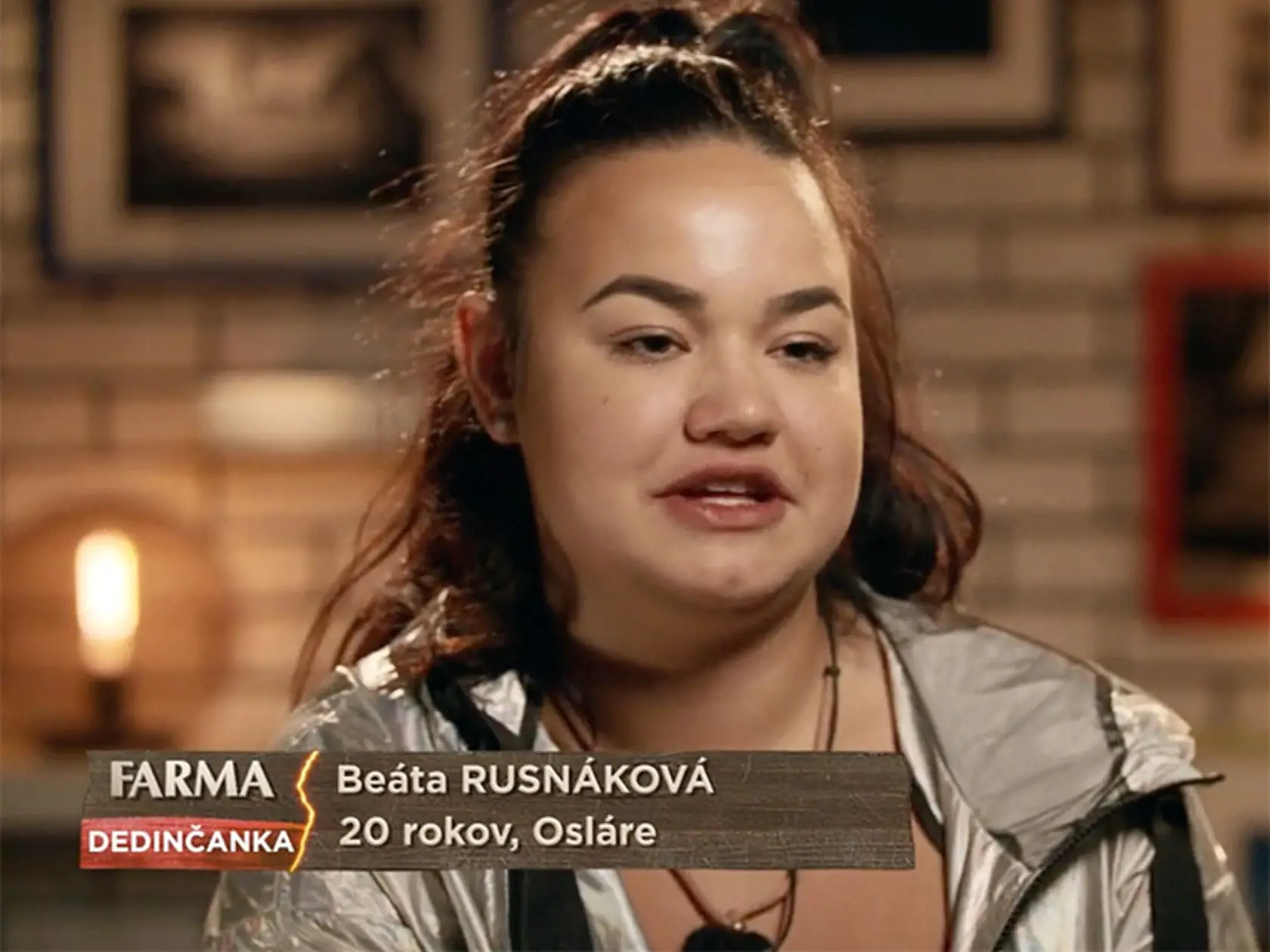 Beáta Rusnáková, keď súťažila vo Farme.