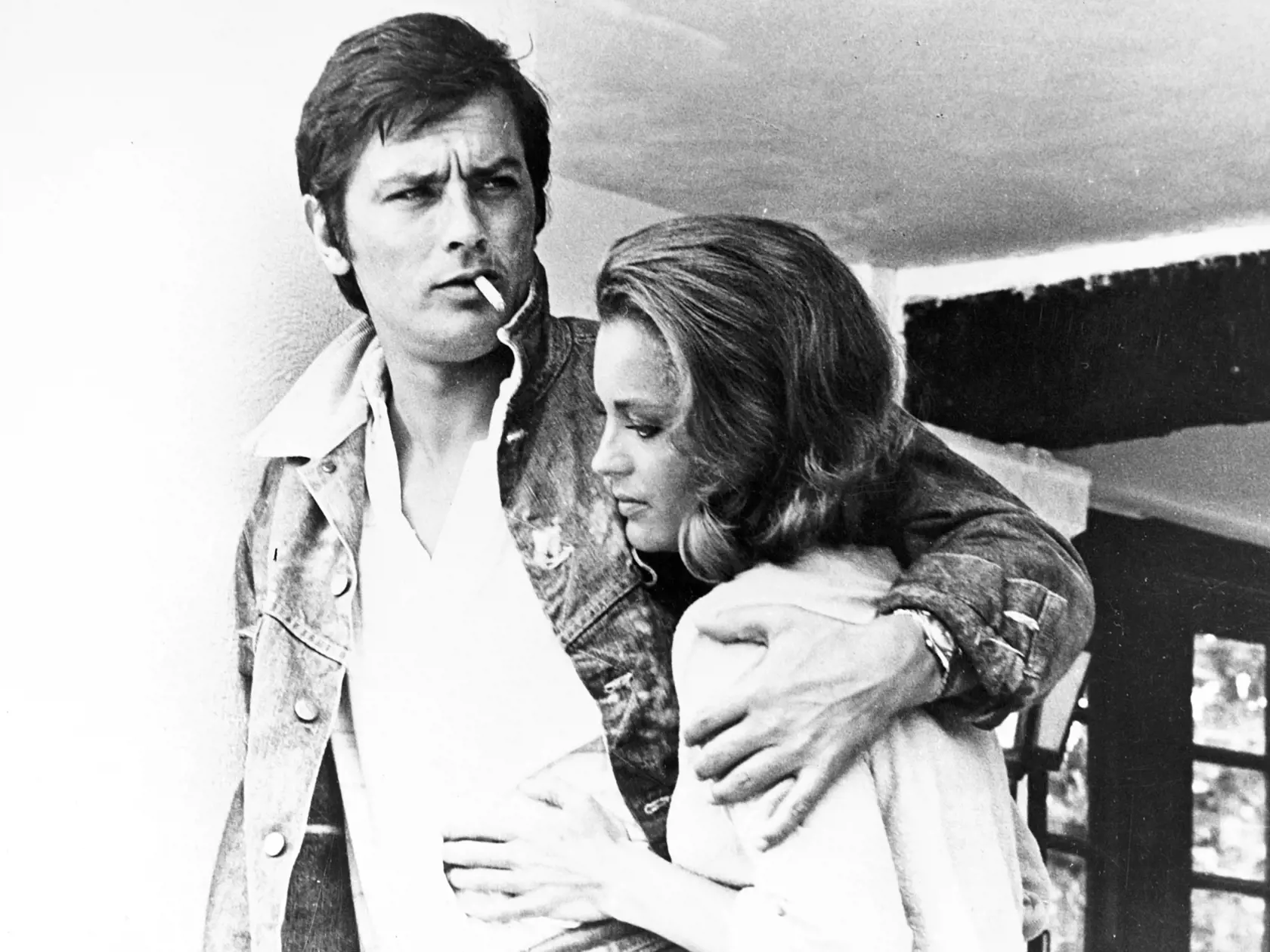 Alain Delon, symbol mužskej krásy.