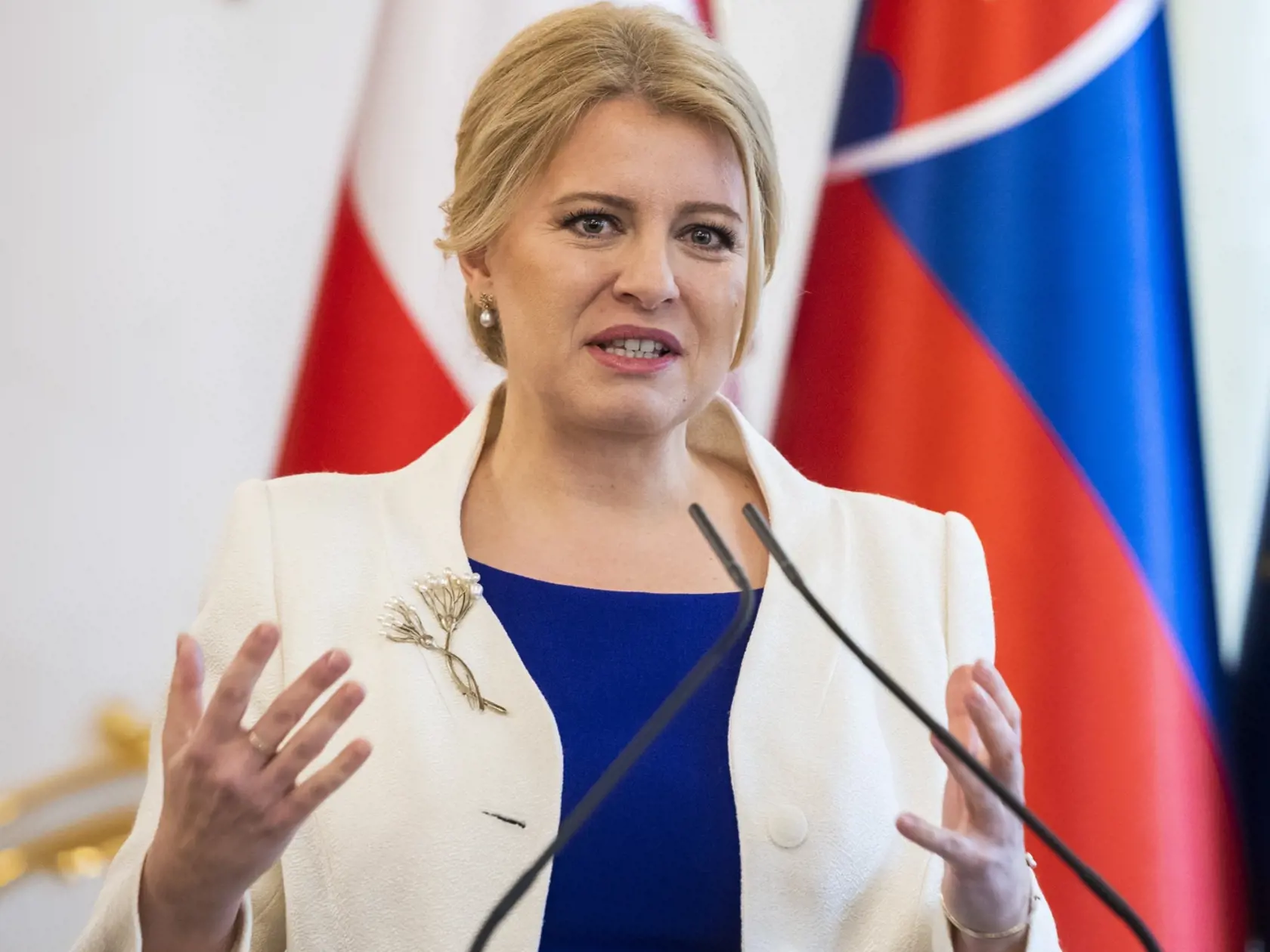 Vyhrážky prišli okrem moderátorky RTVS podľa Hamrana aj prezidentke Zuzane Čaputovej.