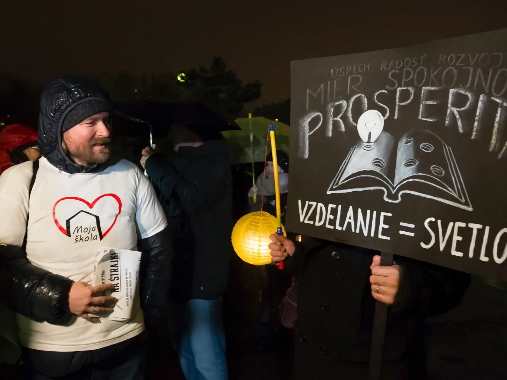 Protesty učiteľov z roku 2016.