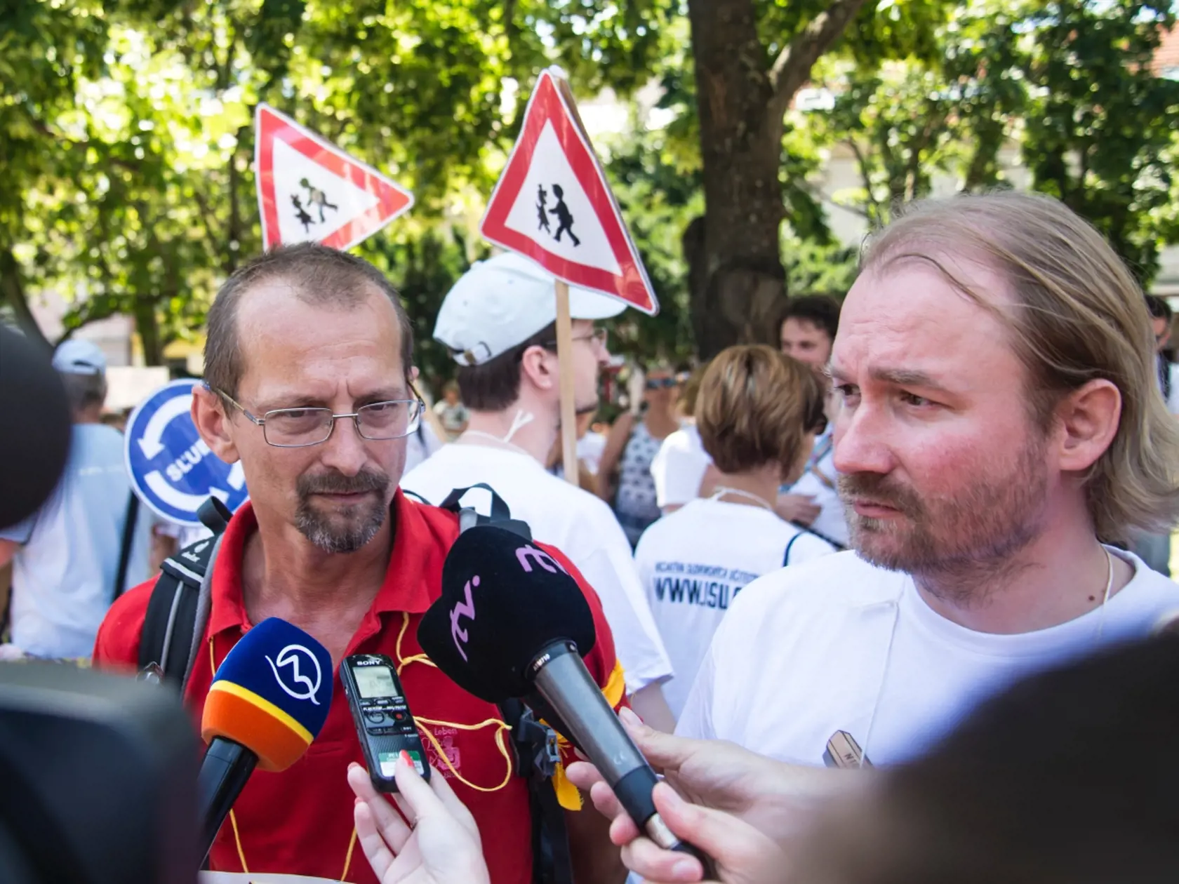 Protesty učiteľov z roku 2016.