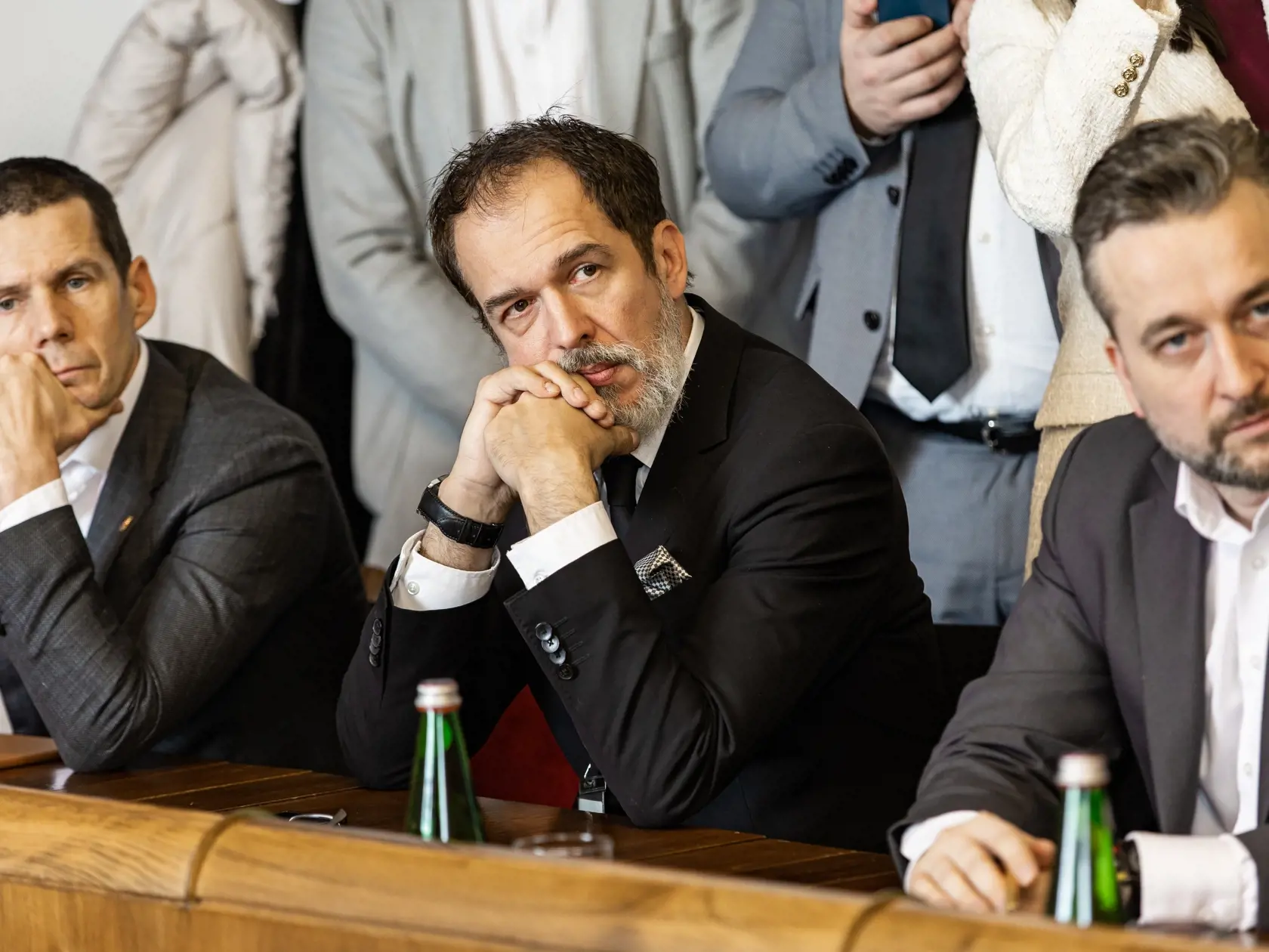 Zasadnutie výboru NR SR pre kultúru a médiá. Na snímke Radoslav Kutaš.