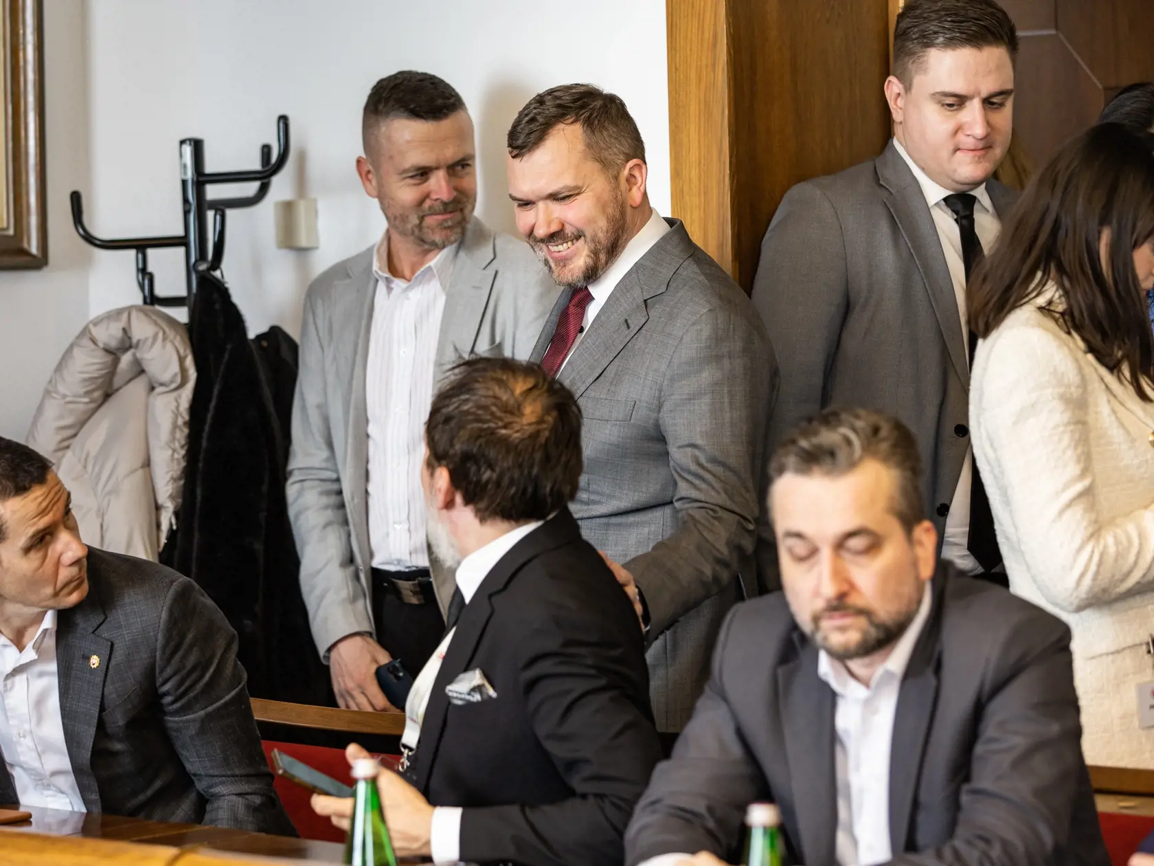 Zasadnutie výboru NR SR pre kultúru a médiá. Na snímke Viliam Karas.