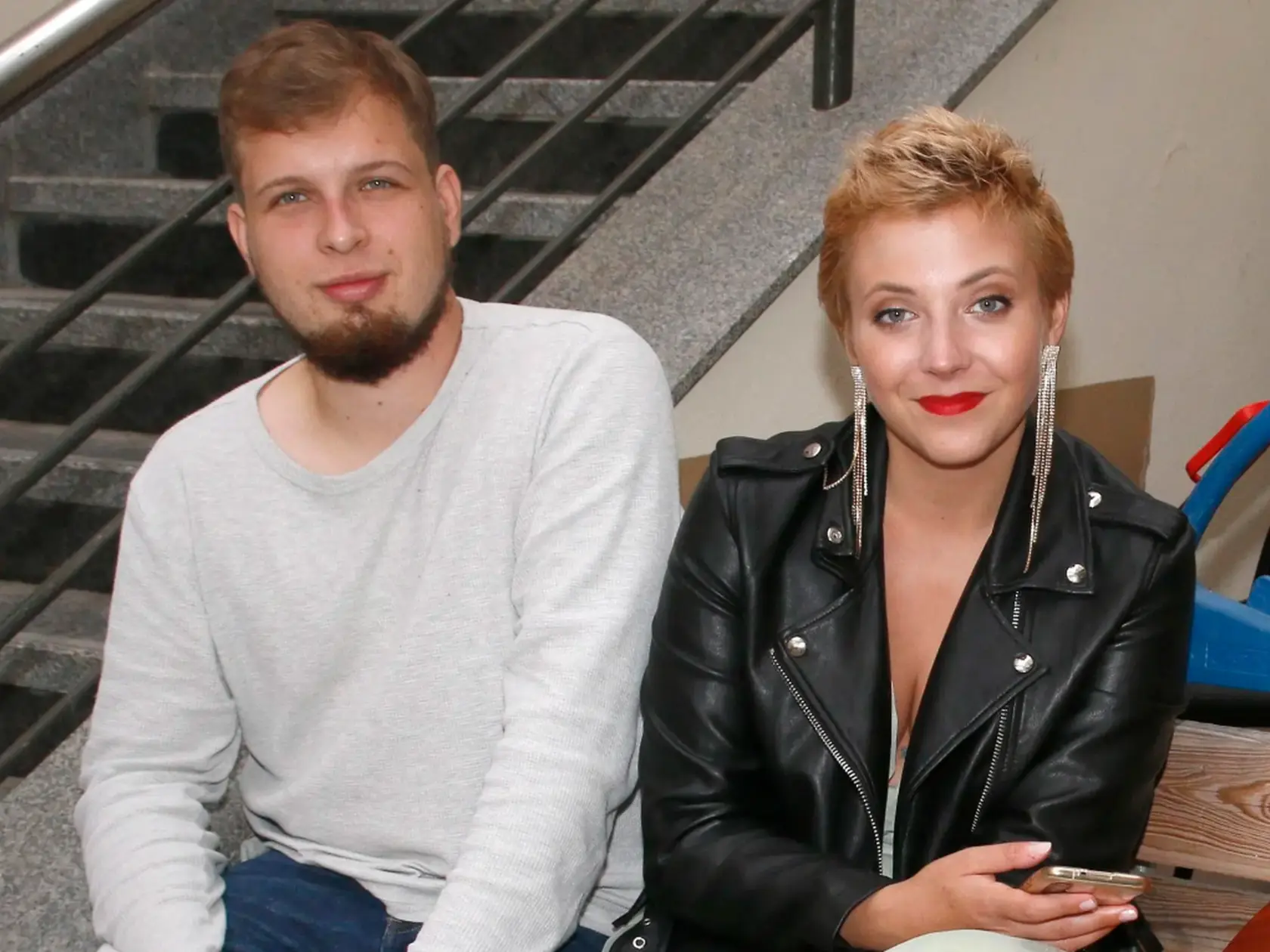 Anička Slováčková s priateľom Matějom.