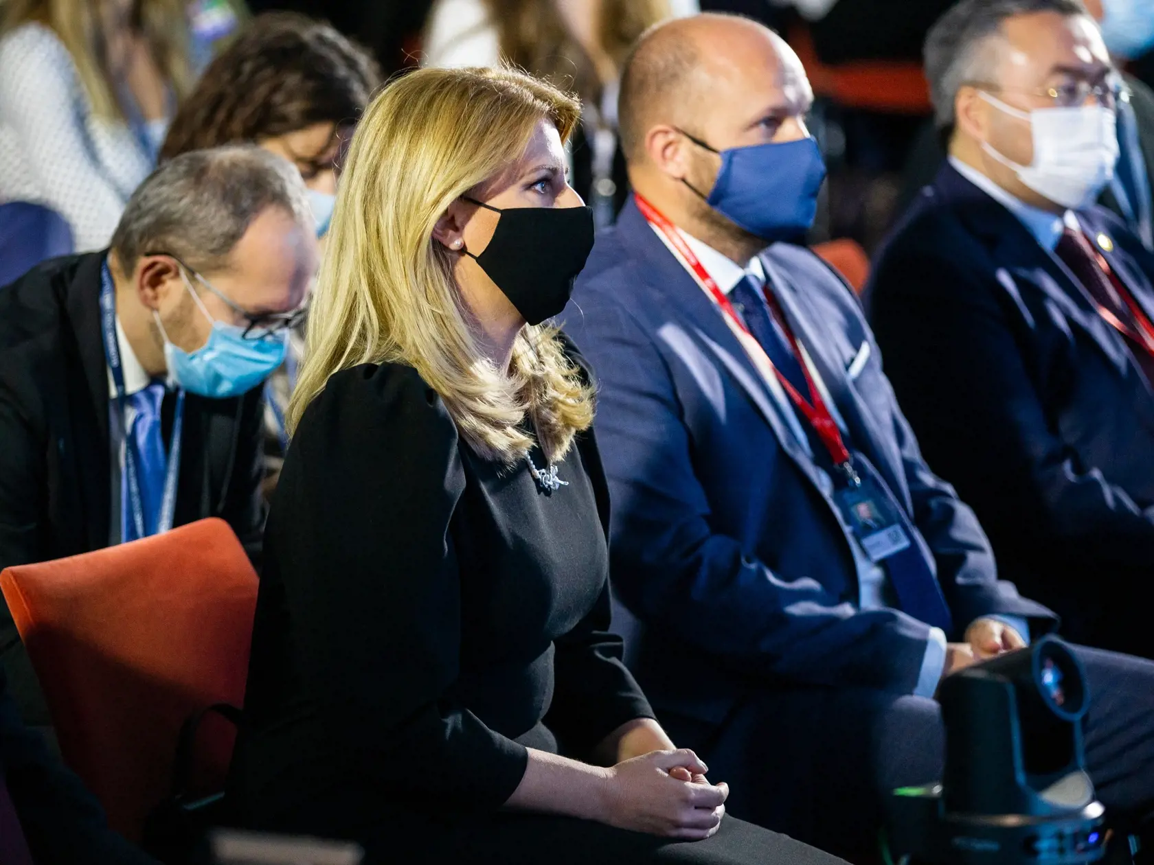 Bezpečnostná konferencia "GLOBSEC 2020" v Bratislave. Na snímke Zuzana Čaputová.