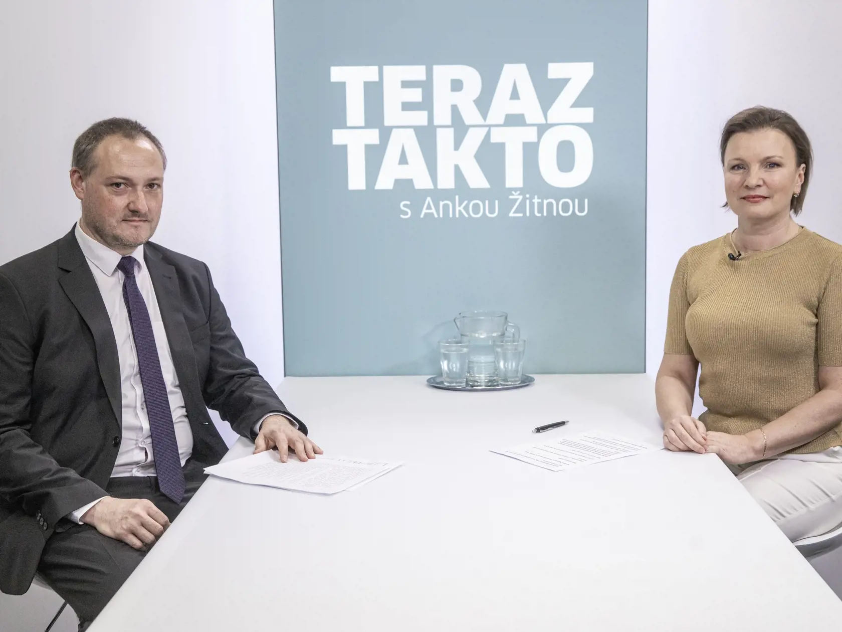 diskusná relácia Teraz Takto s Ankou Žitnou, ktorej hostom bol JUDr. Eduard Burda.