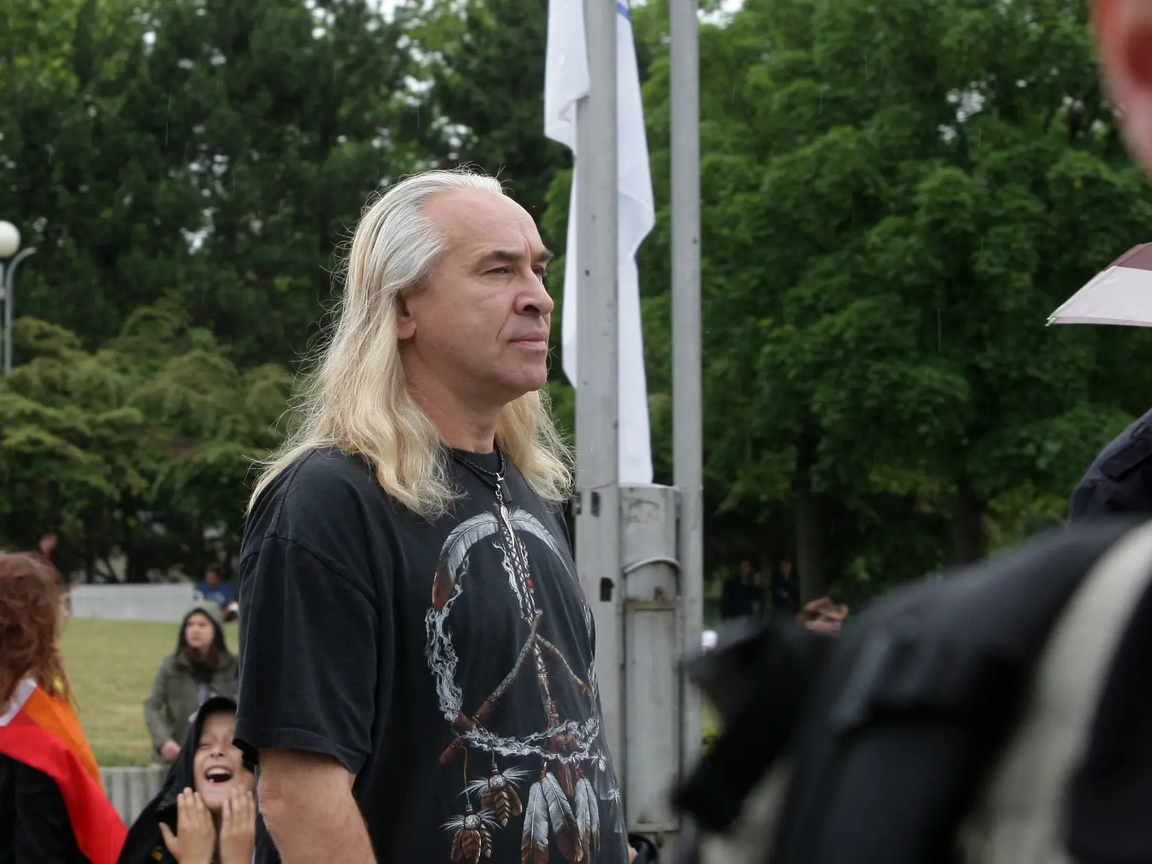 Na Dúhovom Pride bol aj hudobník Marián Greksa.