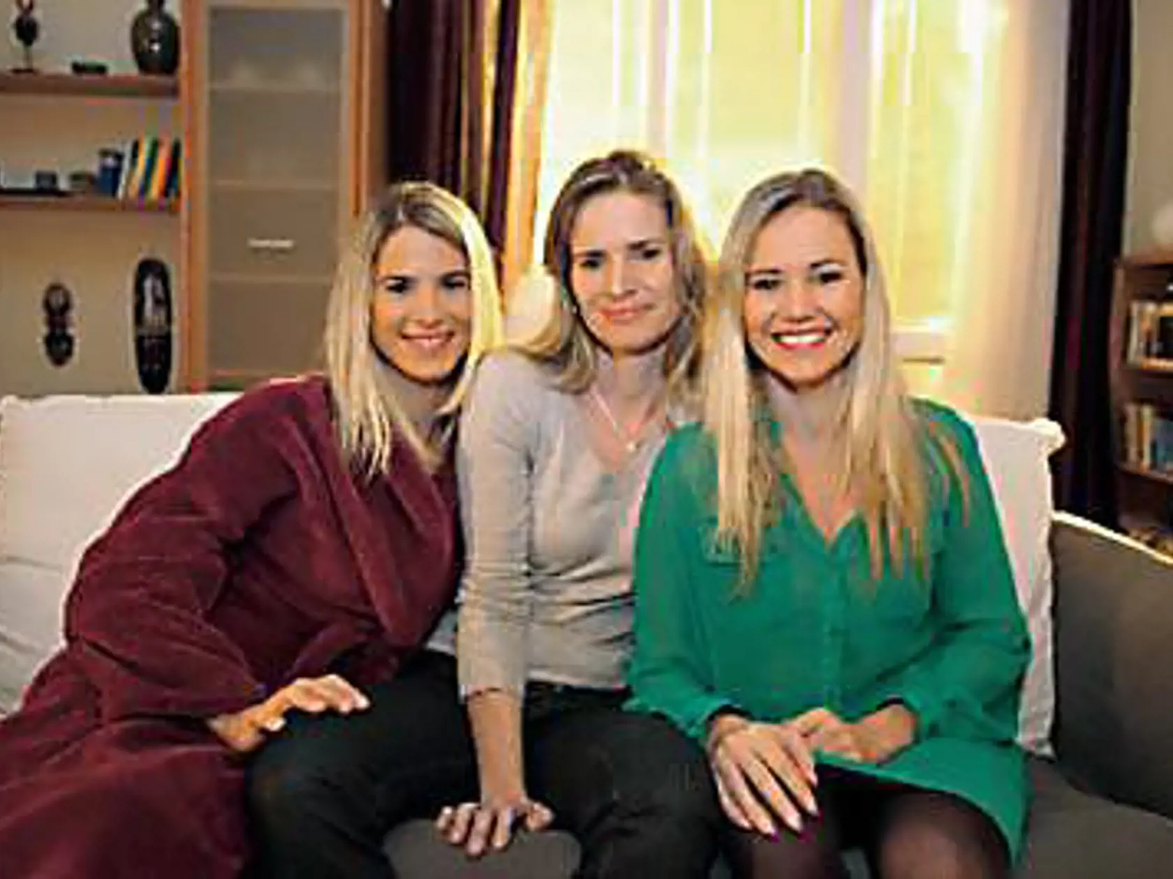Odpoveď je Iveta, Monika a Zuzana Haasové.