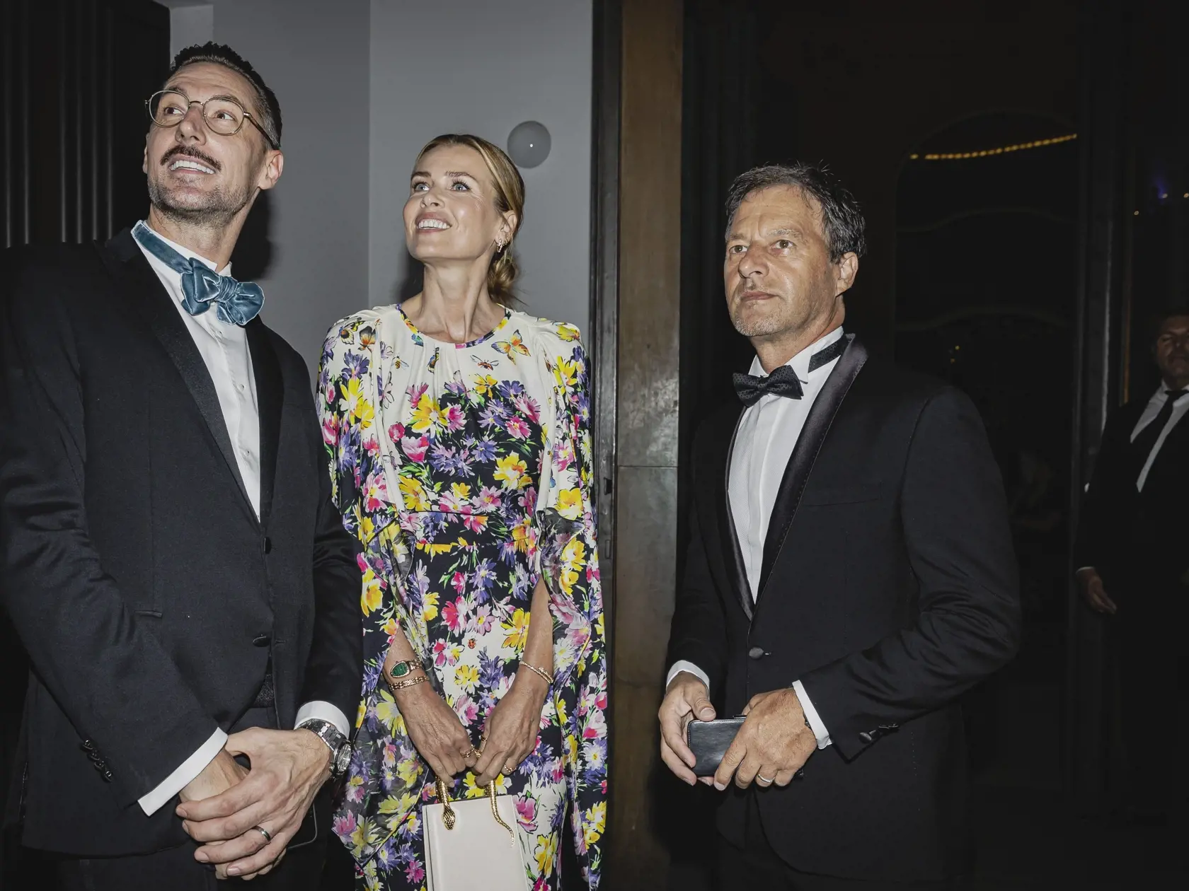 Na snímke Pavol Habera a Daniela Peštová počas svetového finále Schwarzkopf Elite Model Look 2022 v Španielskej sále Pražského hradu.