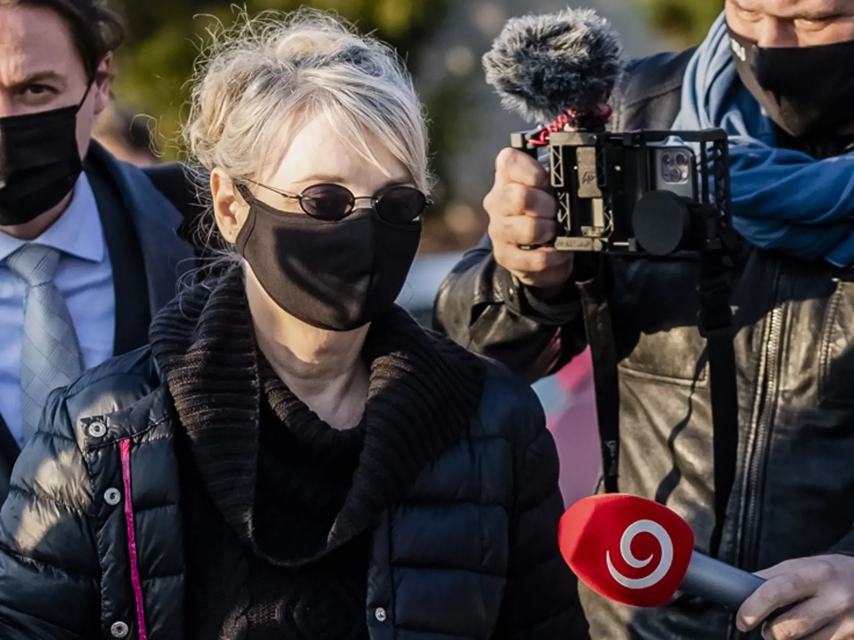 V budove Národnej kriminálnej agentúry v Nitre prebiehajú výsluchy zadržaných osôb v rámci akcie Víchrica.Na snímke sudkyňa Okresného súdú Bratislava 1, Otília Doláková.