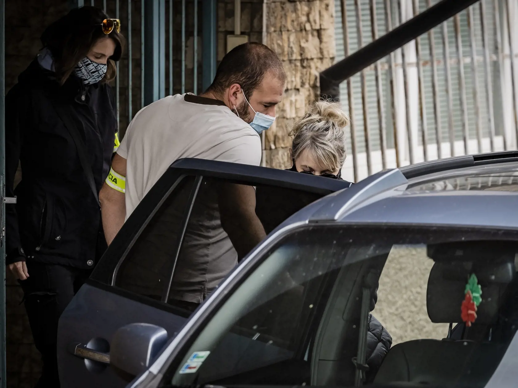 V budove Národnej kriminálnej agentúry v Nitre prebiehajú výsluchy zadržaných osôb v rámci akcie Víchrica.Na snímke sudkyňa Okresného súdú Bratislava 1, Otília Doláková.