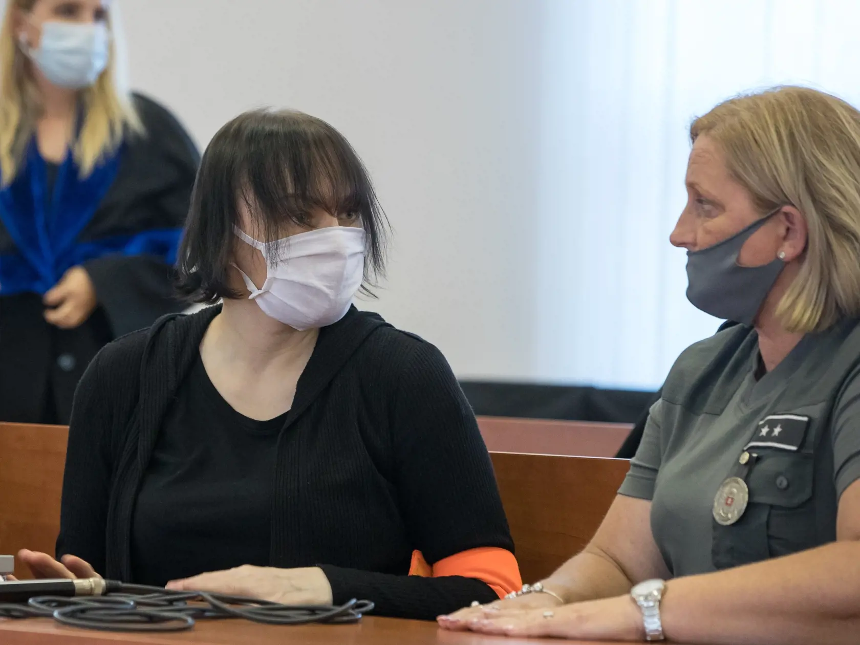 Súdne pojednávanie na Špecializovanom trestnom súde v Pezinku vo veci vraždy Jána Kuciaka a Martiny Kušnírovej. Na snímke je obžalovaná Alena Zsuzsová.