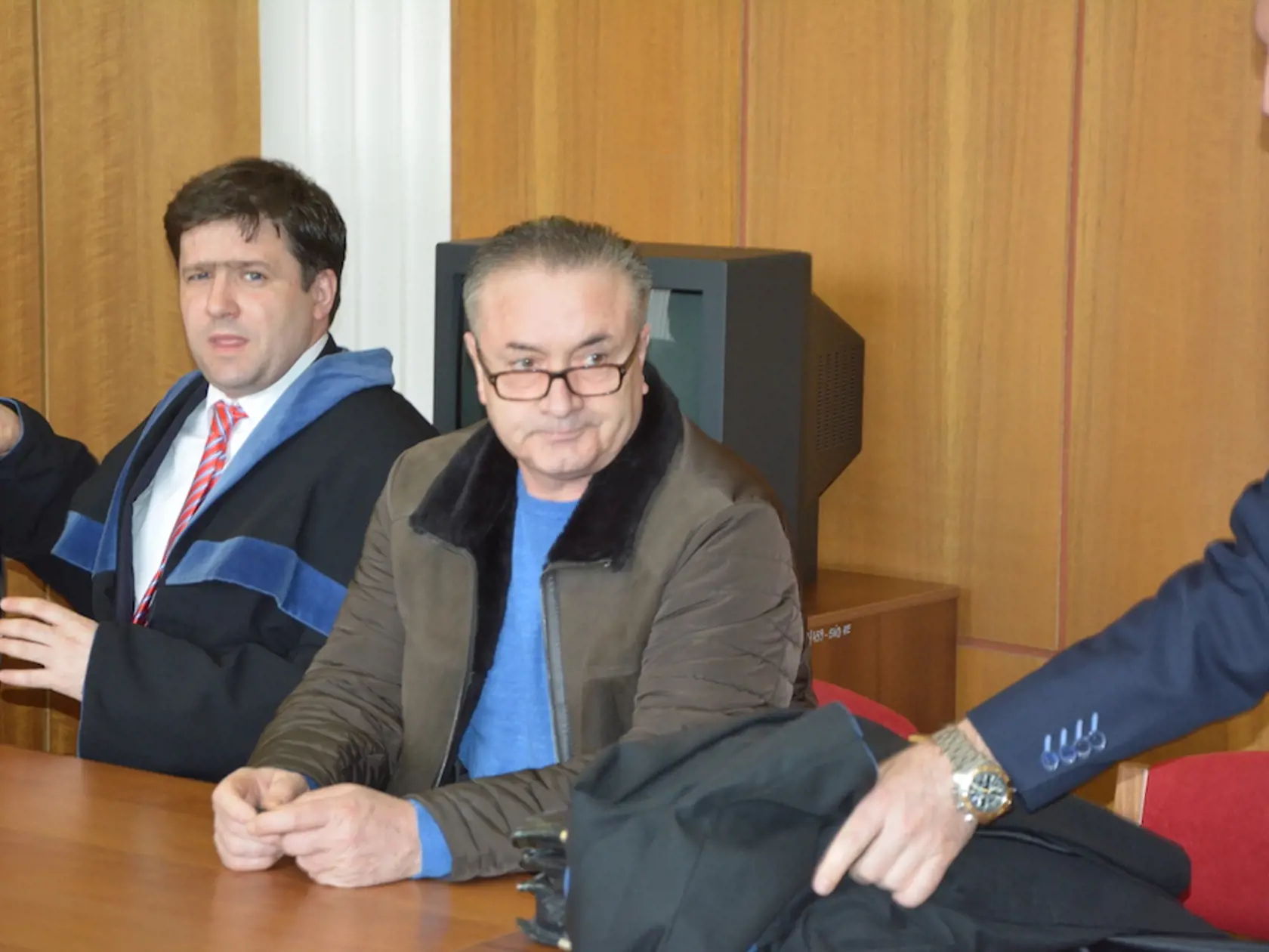 Diego Roda (63) na humenskom súde.