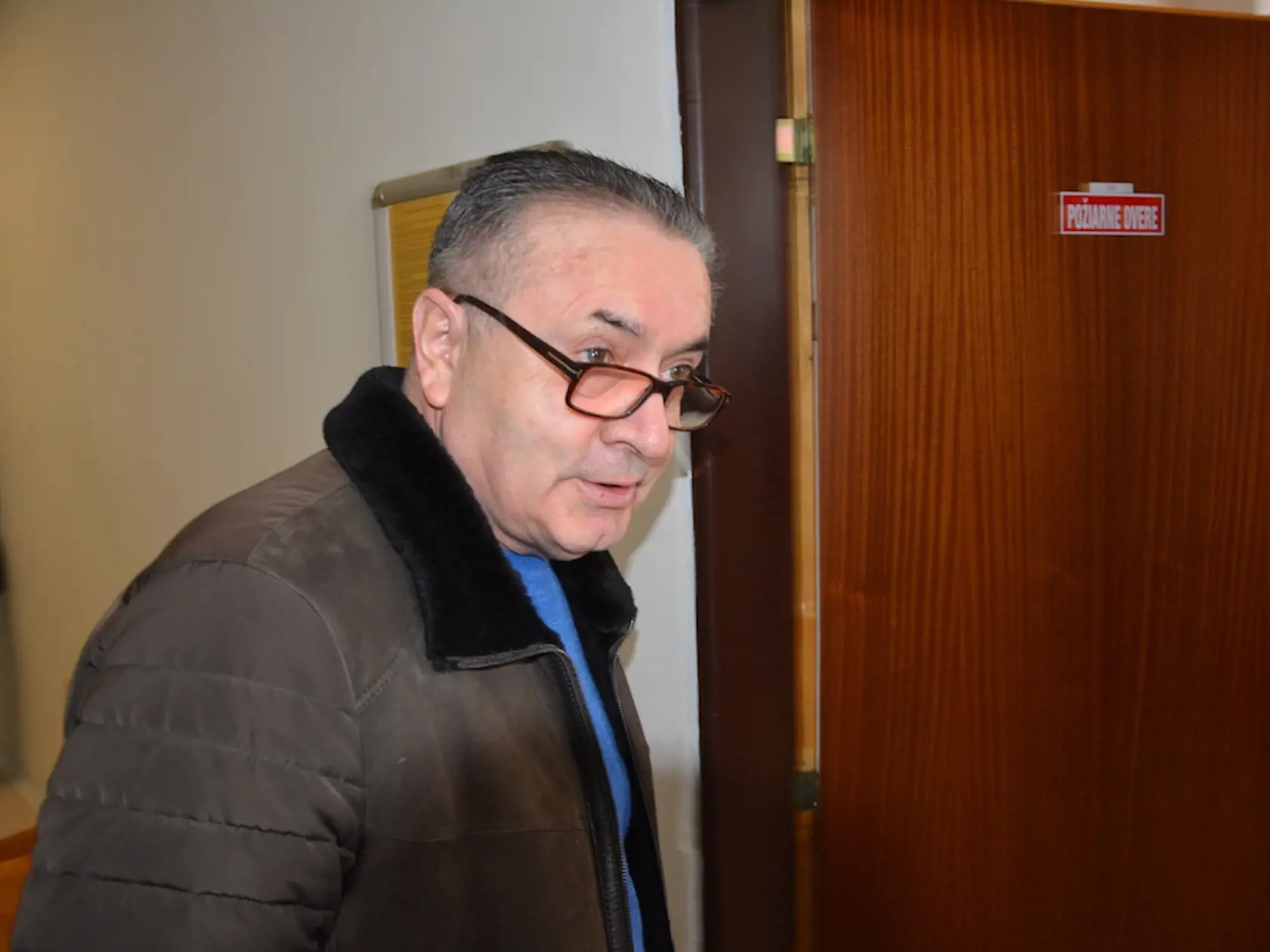 Diego Roda (63) na humenskom súde.