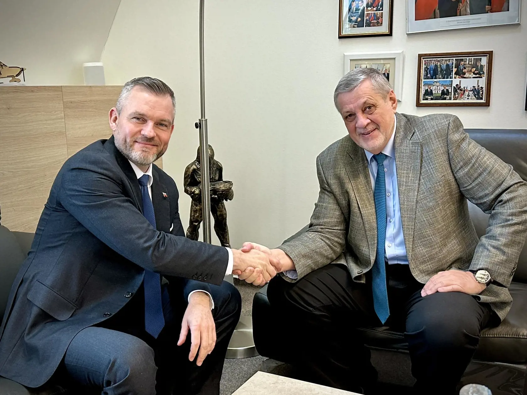 Boj o voliča sa začal: Pellegrini sa stretol s Kubišom