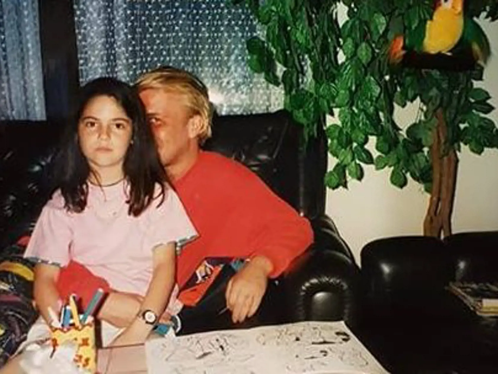 Nekonečný s dcérou svojej vtedajšej partnerky Zuzany Kardovej, ktorú mal ako za vlastnú.