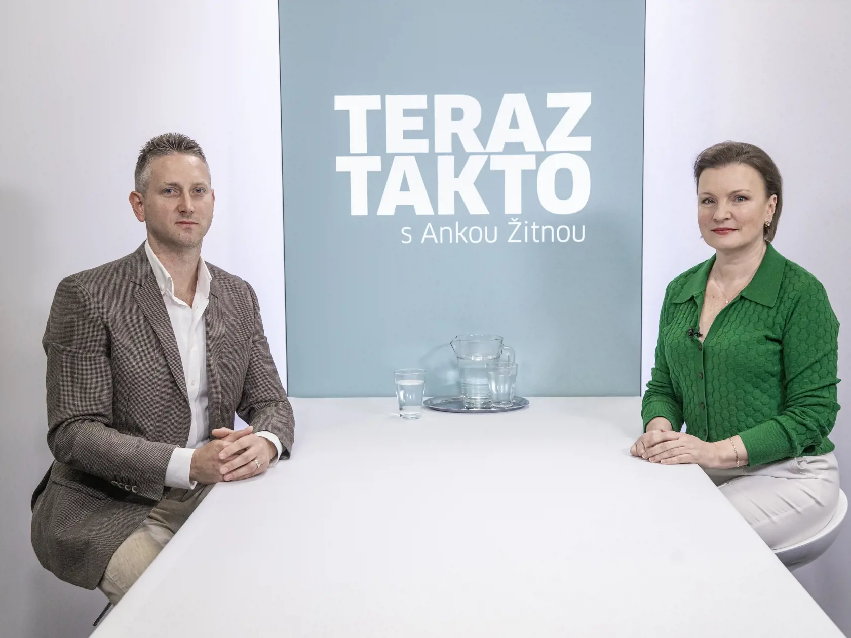 Diskusná relácia Teraz Takto s Ankou Žitnou, ktorej hostom bol podnikateľ Jozef Brhel ml.