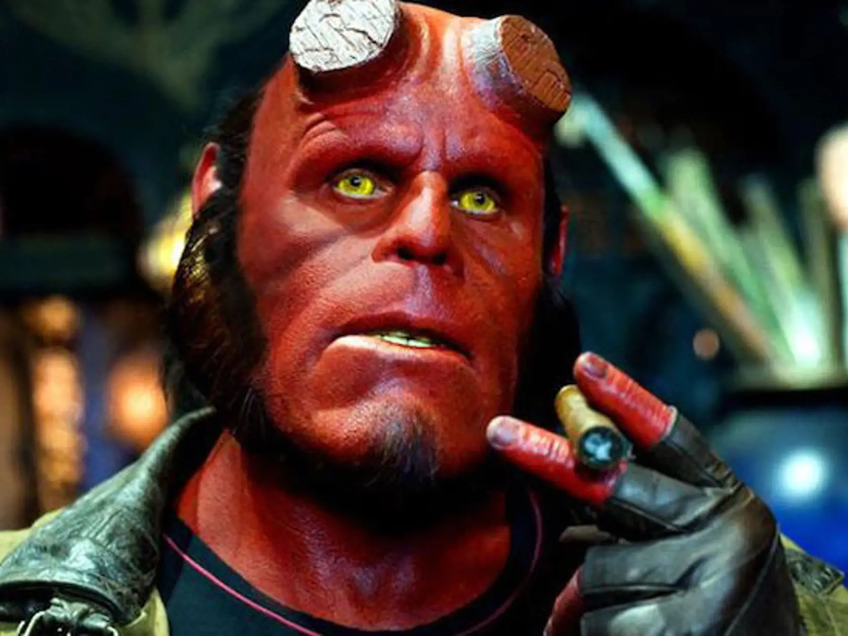 Ron Perlman ako Hellboy