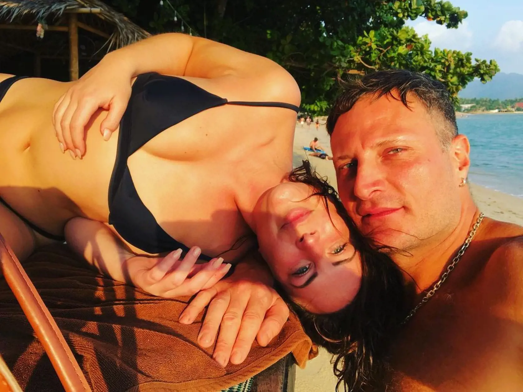 Švidraňovej ex Francesco Mendolia so sexi priateľkou.