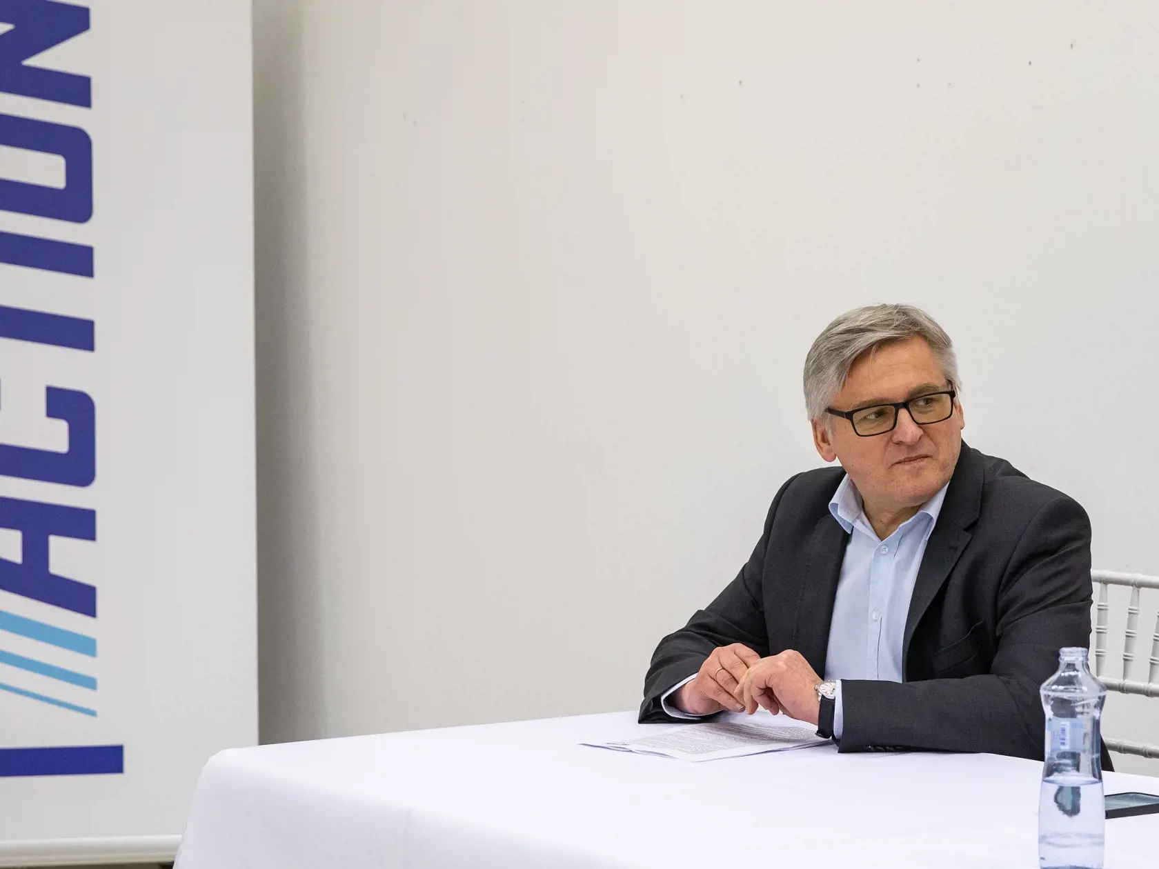 Na snímke je generálny riaditeľ Actionu v Poľsku Slawomir Nitek.
