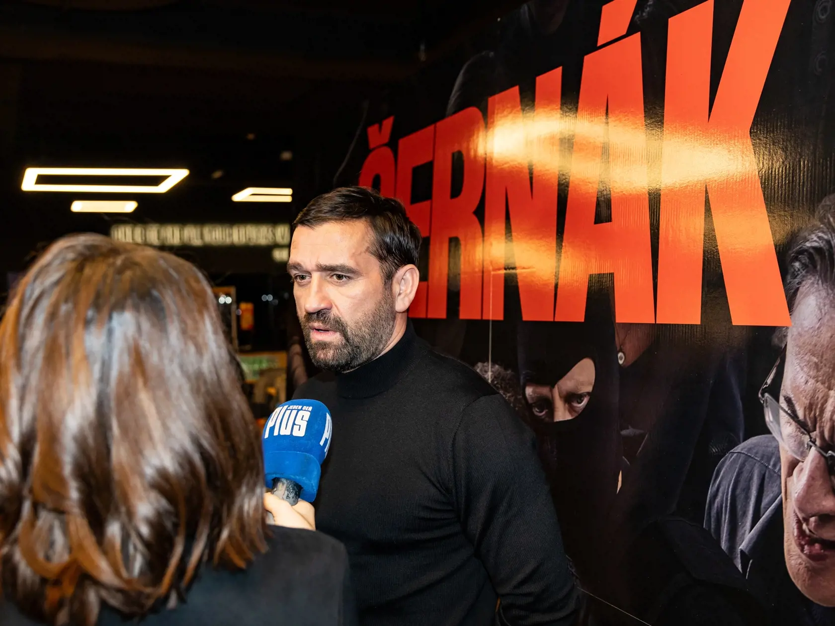 Premiéra filmu “ČERNÁK”. Na snímke je Milan Ondrík.